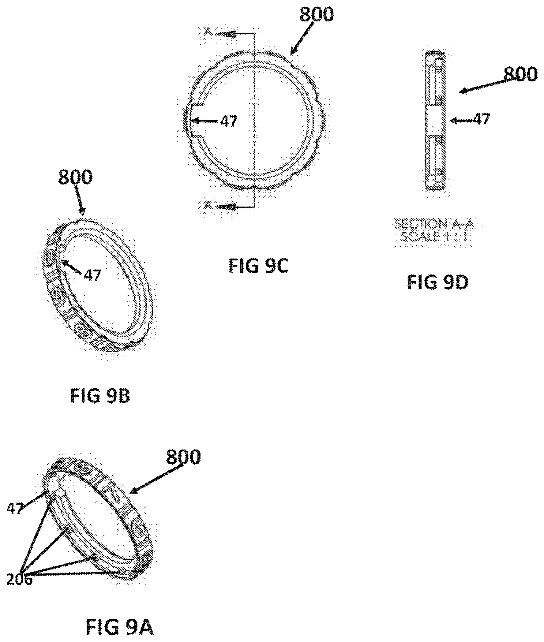 Patent US12552587 Figure 9 – Clam shell cover cap and method of use