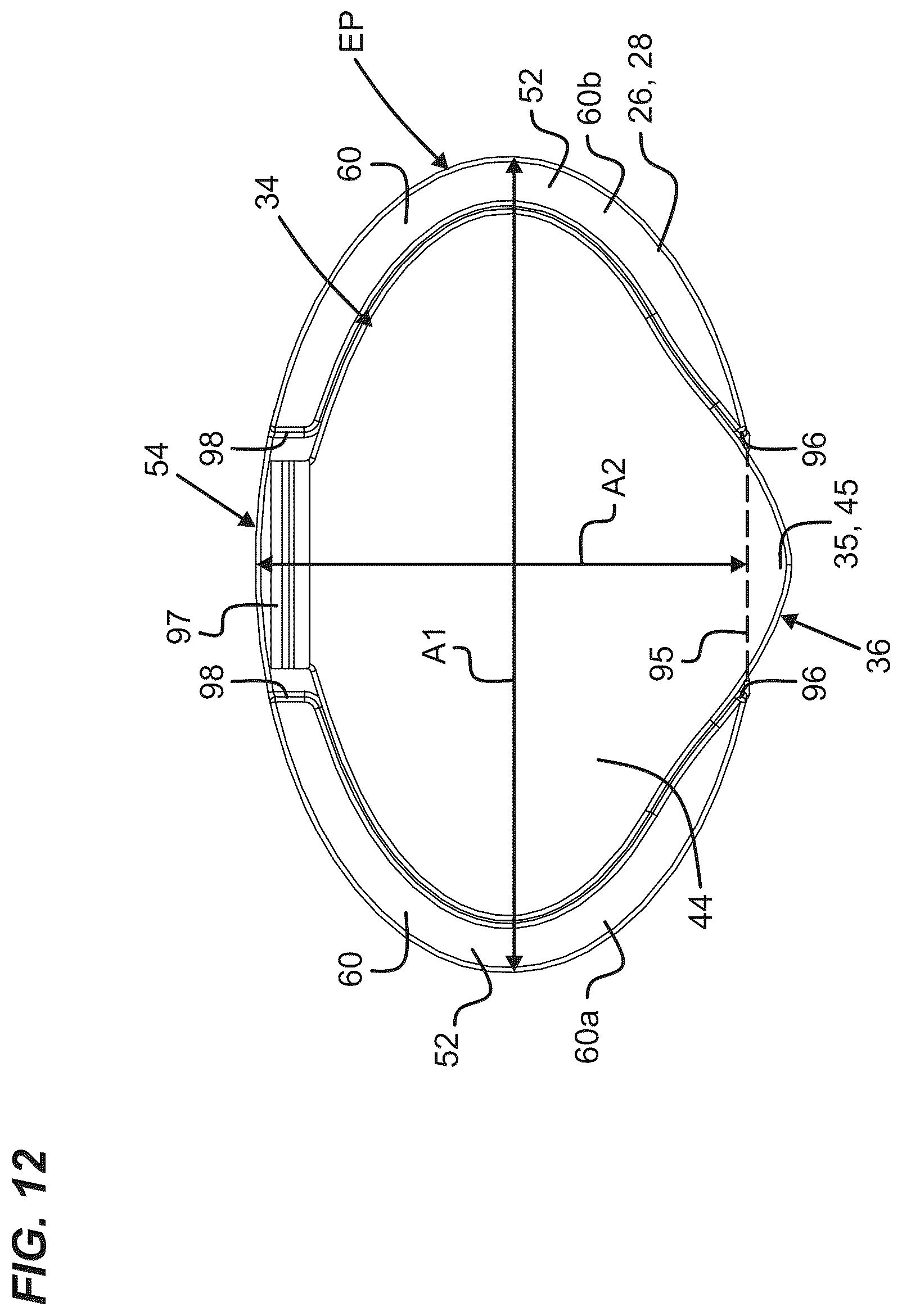 Patent US12552590 Figure 12 – Pill container assembly with outer sleeve
