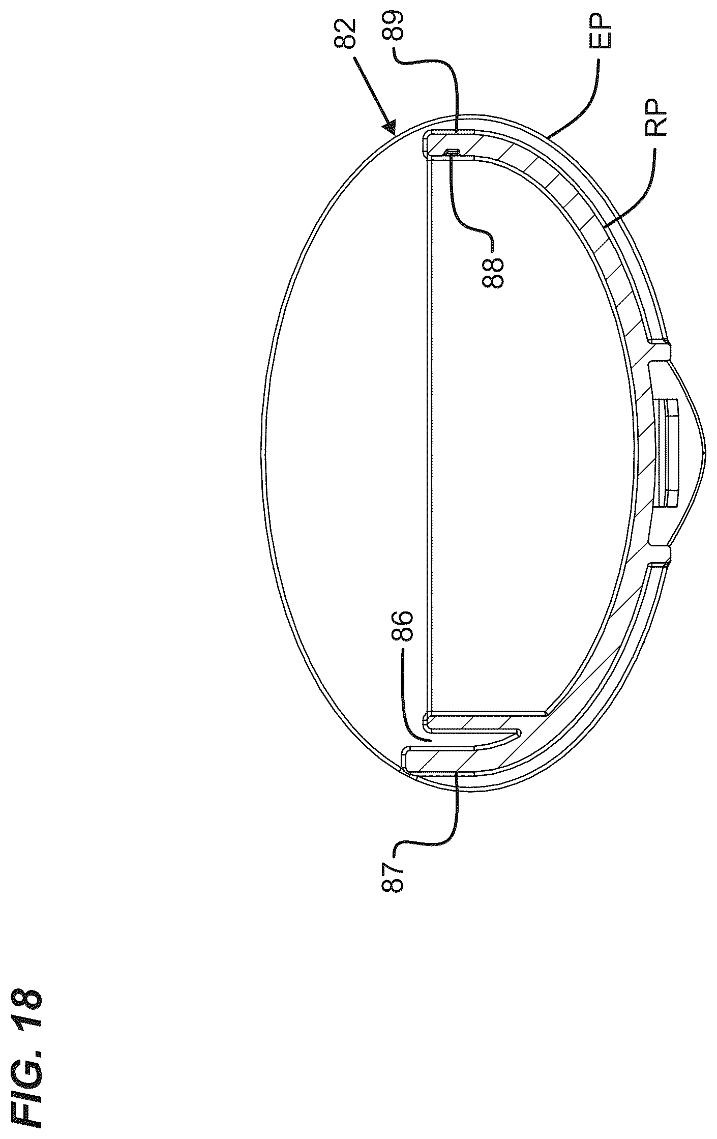 Patent US12552590 Figure 18 – Pill container assembly with outer sleeve