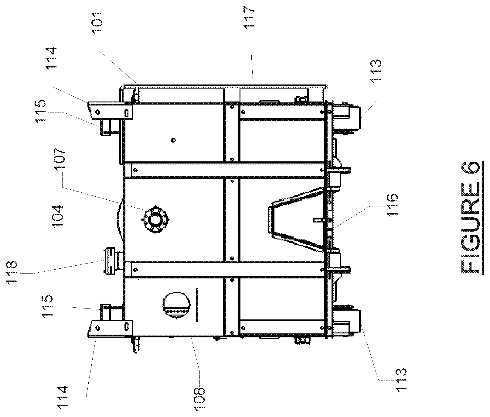 Patent US12552591 Figure 6 – Transportable self-contained cutting box