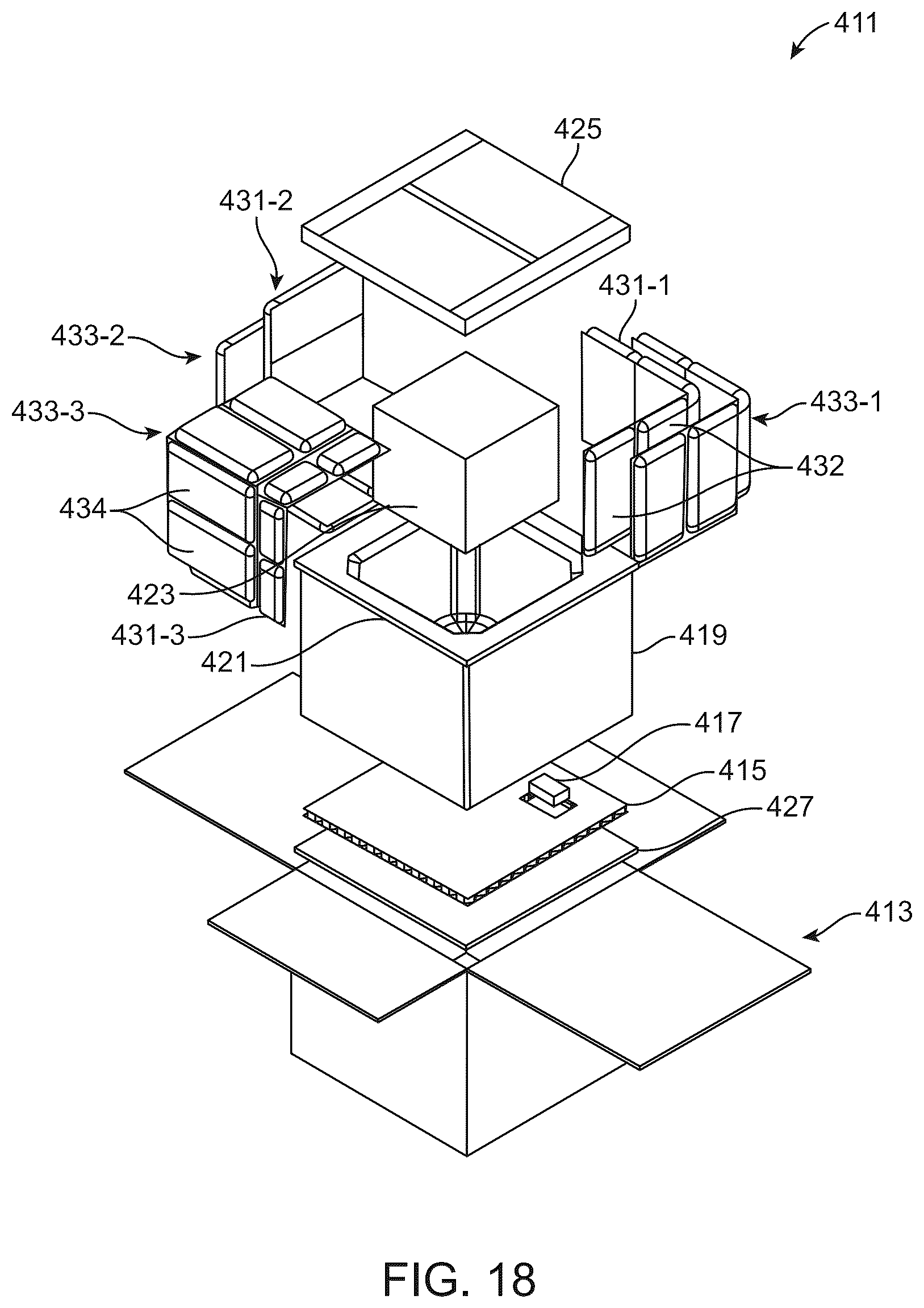 Patent US12552593 Figure 19 – Shipping system for storing and/or transporting temperature-sensitive materials