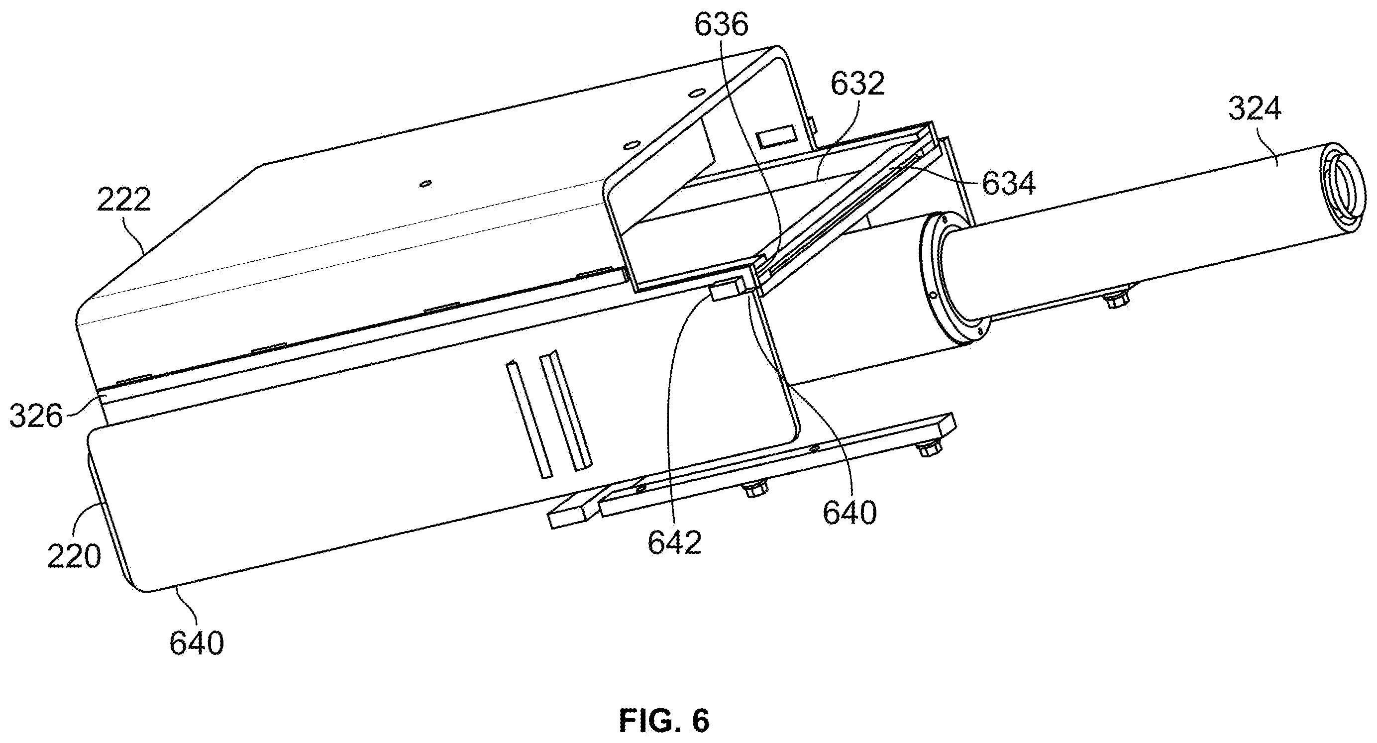 Patent US12552594 Figure 6 – Multi-stage ram assembly for product delivery