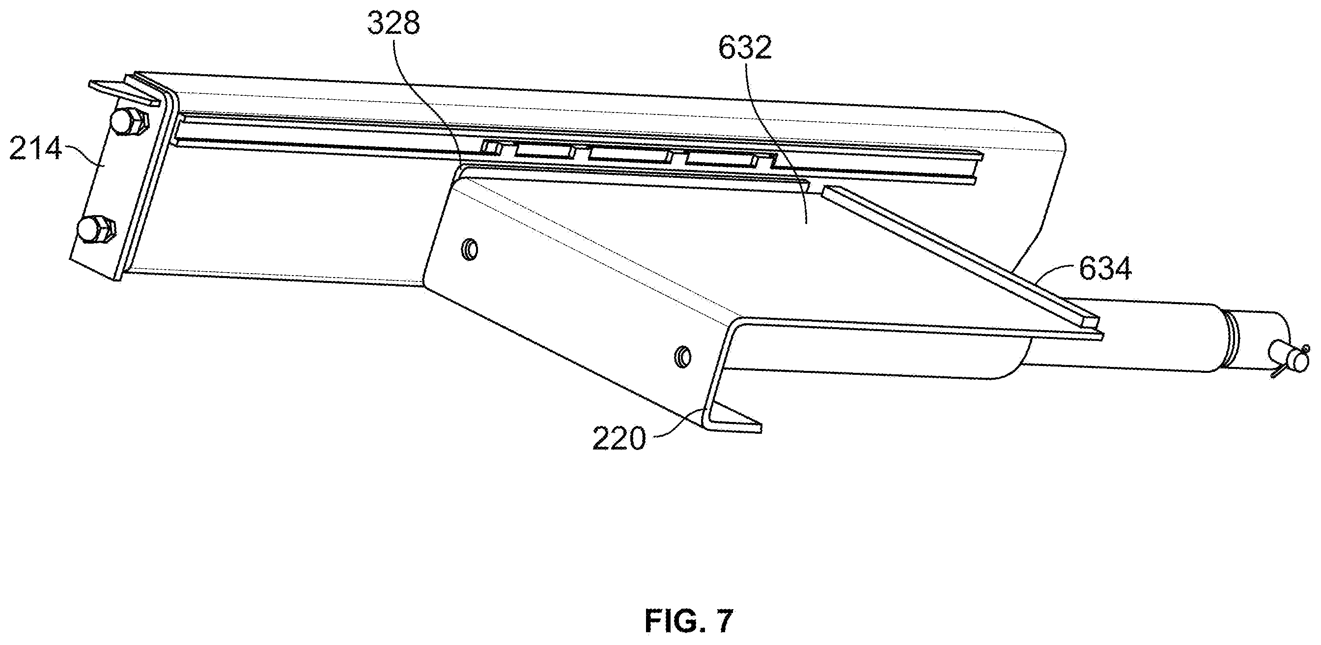 Patent US12552594 Figure 7 – Multi-stage ram assembly for product delivery