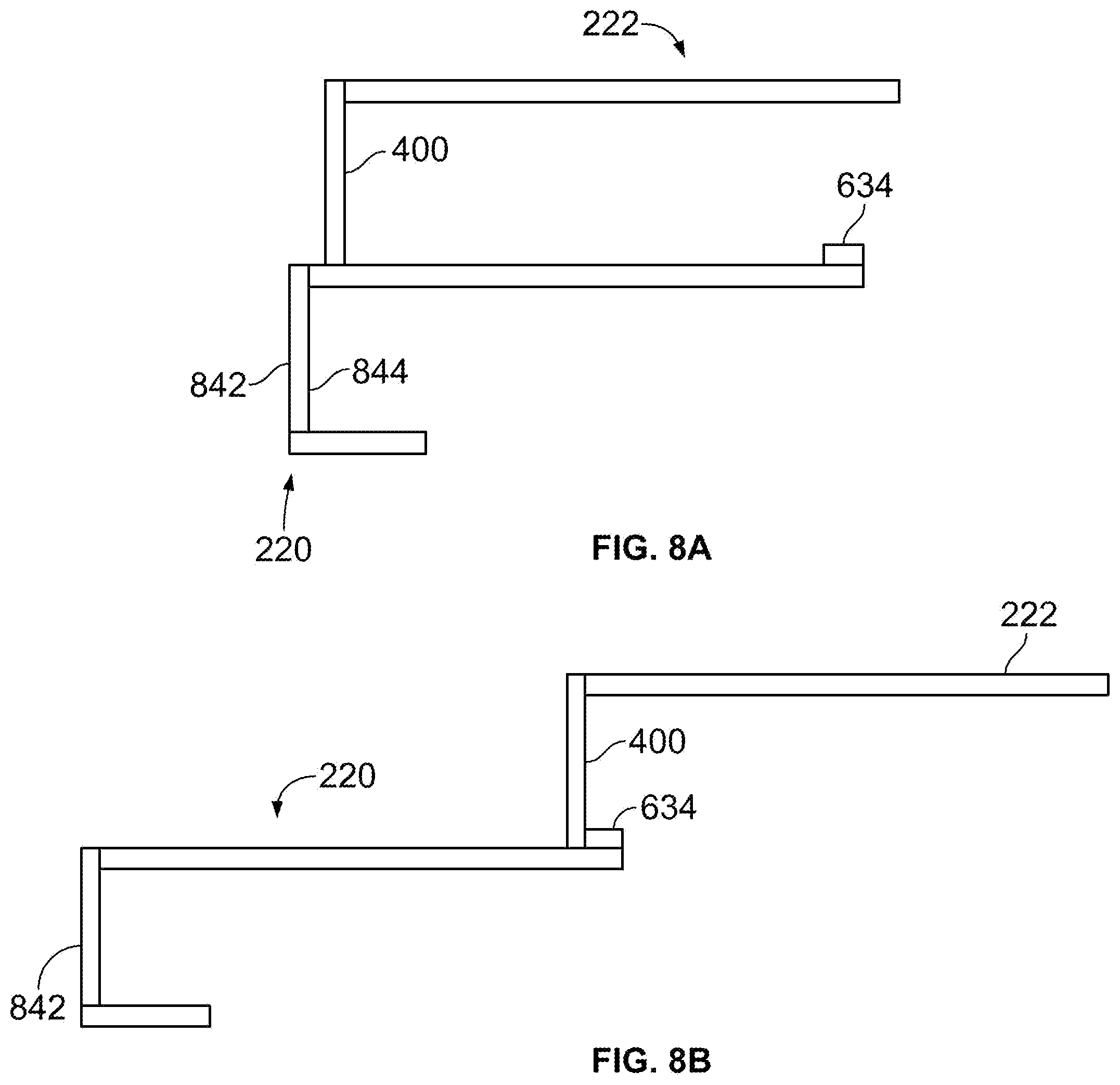 Patent US12552594 Figure 8 – Multi-stage ram assembly for product delivery