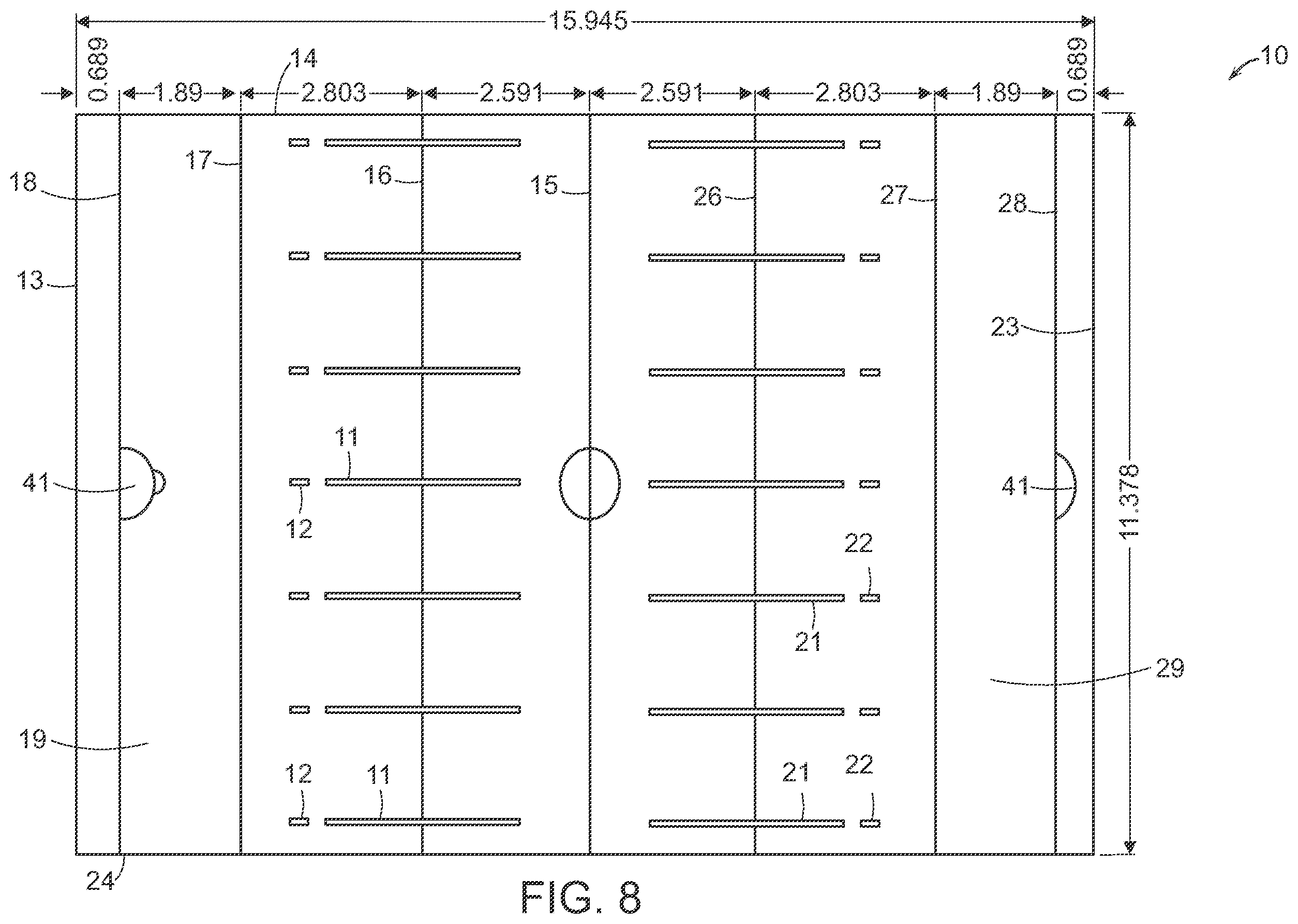 Patent US12552596 Figure 7 – Egg carton and formation apparatus and method