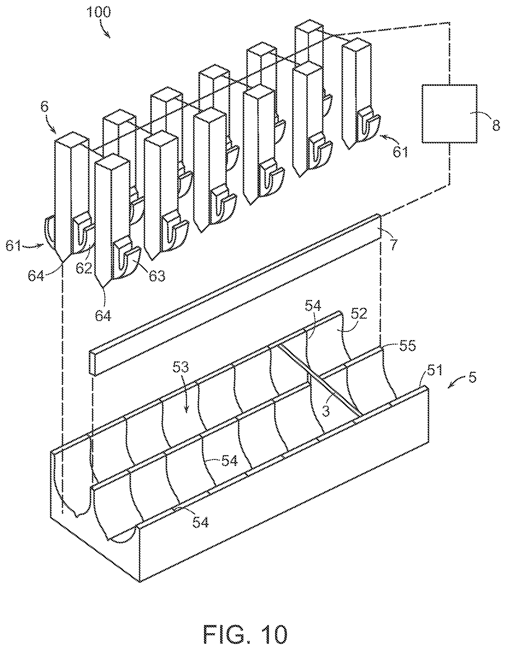 Patent US12552596 Figure 9 – Egg carton and formation apparatus and method