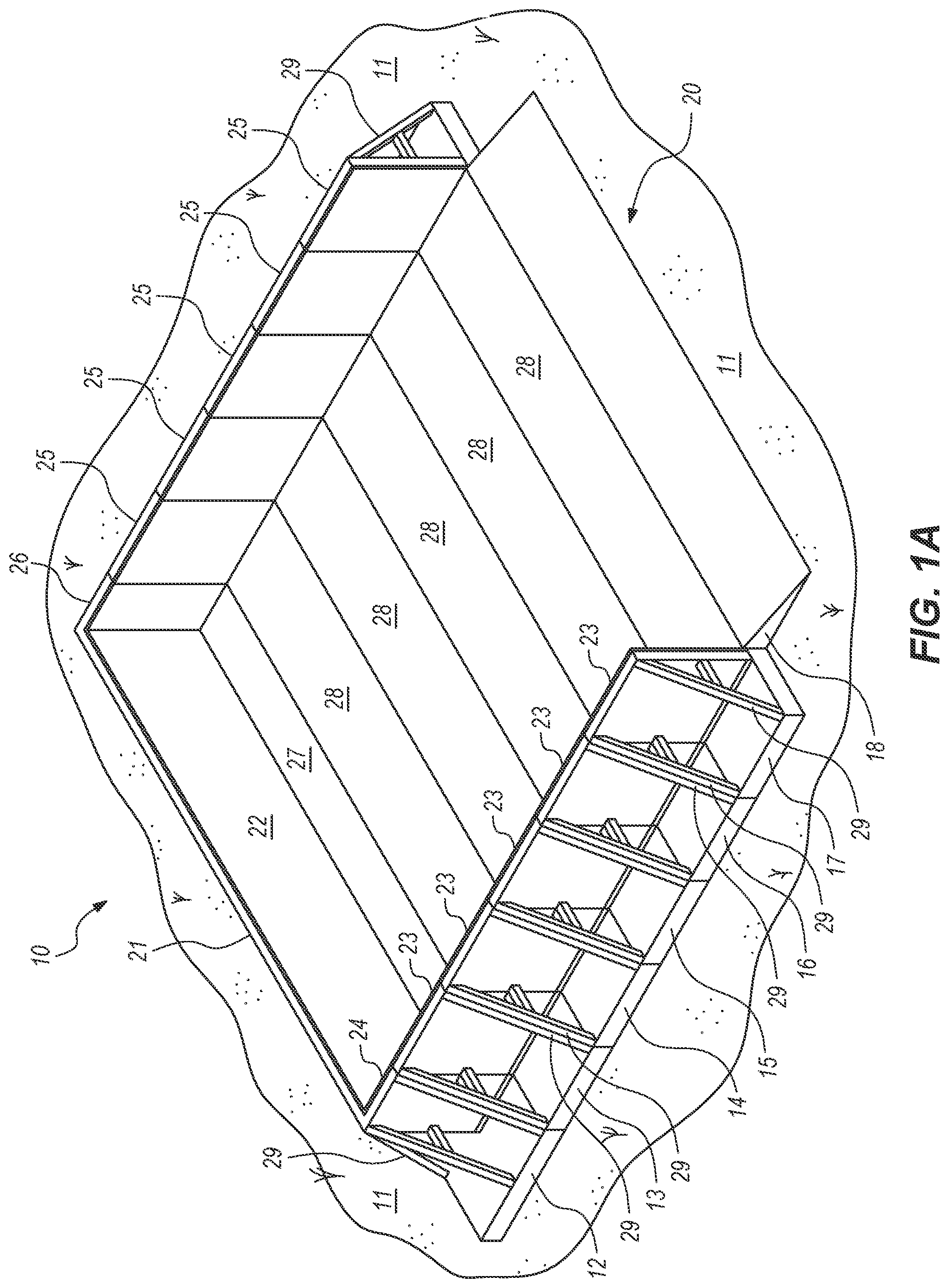 Patent US12552599 — Modular particulate storage system — Figure 1