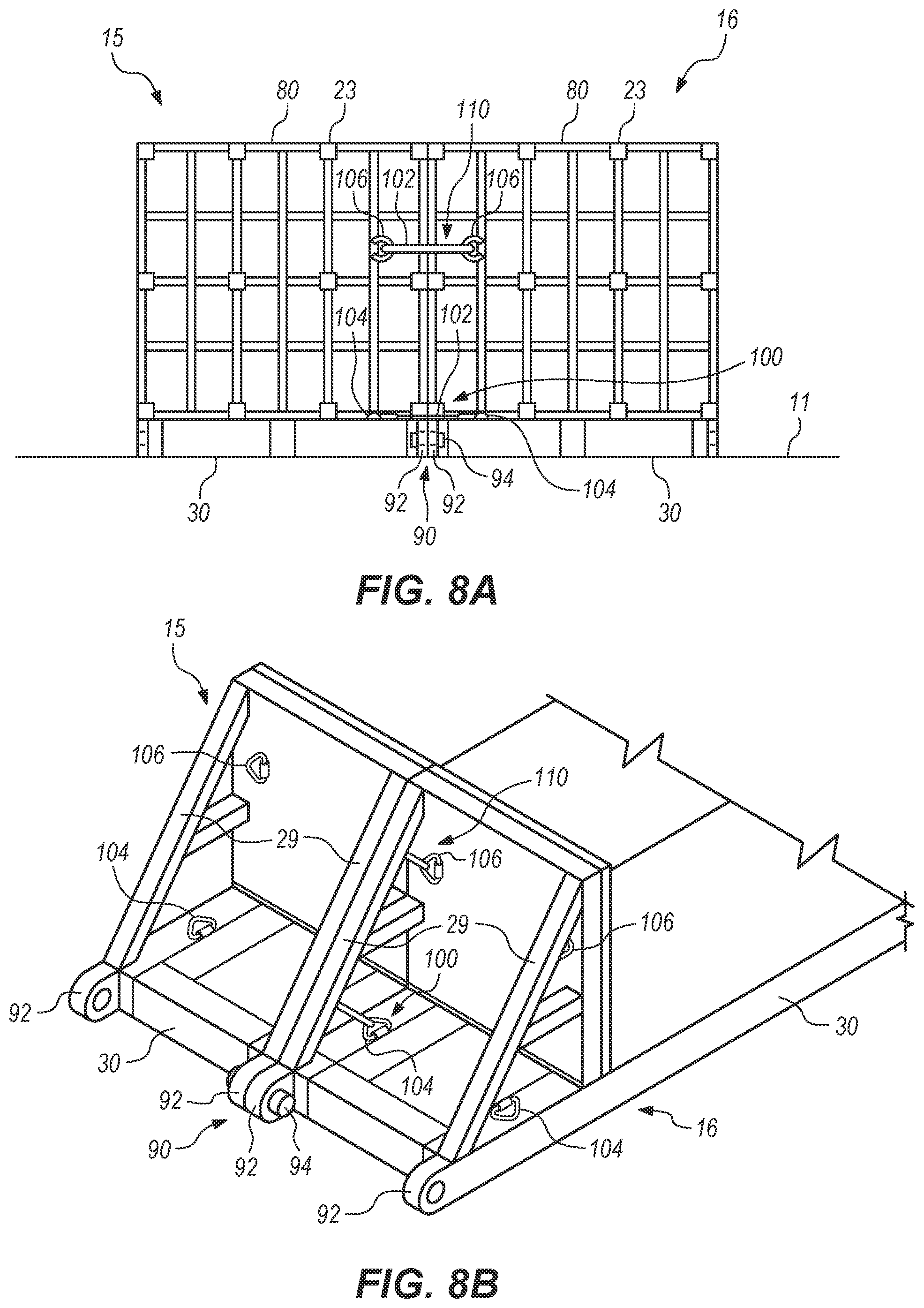 Patent US12552599 Figure 9 – Modular particulate storage system