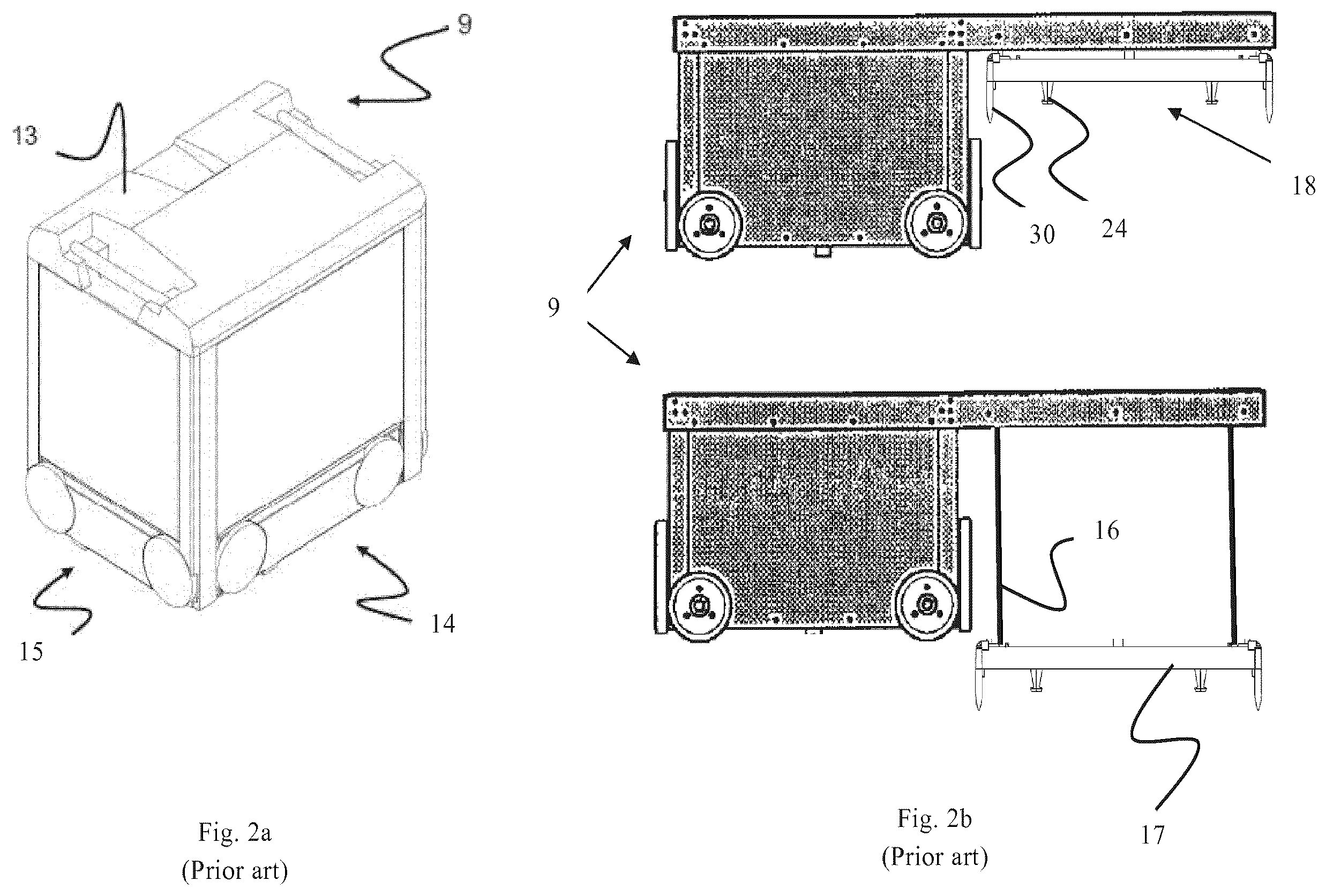 Patent US12552603 Figure 2 – Container-handling vehicle