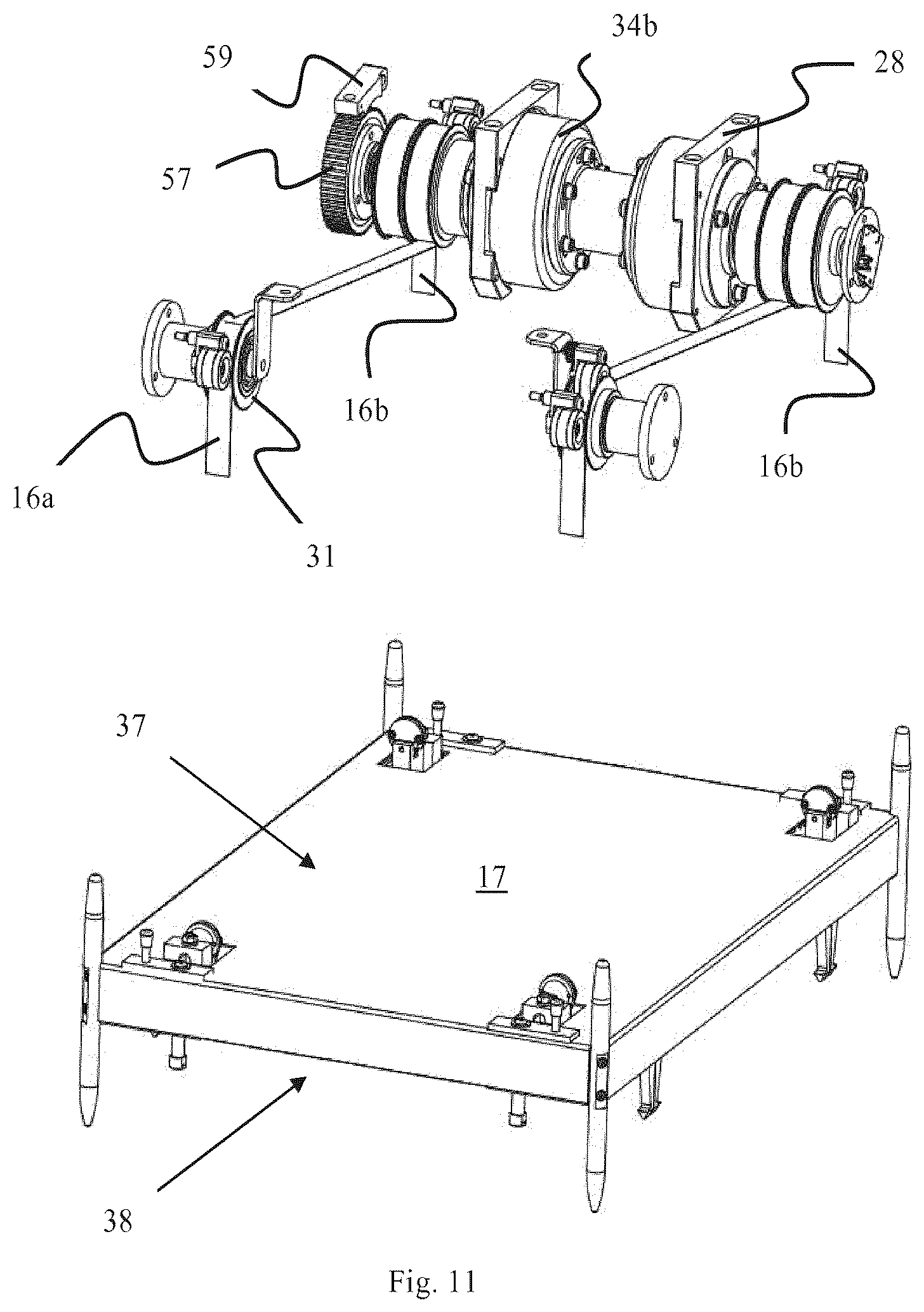 Patent US12552603 Figure 10 – Container-handling vehicle