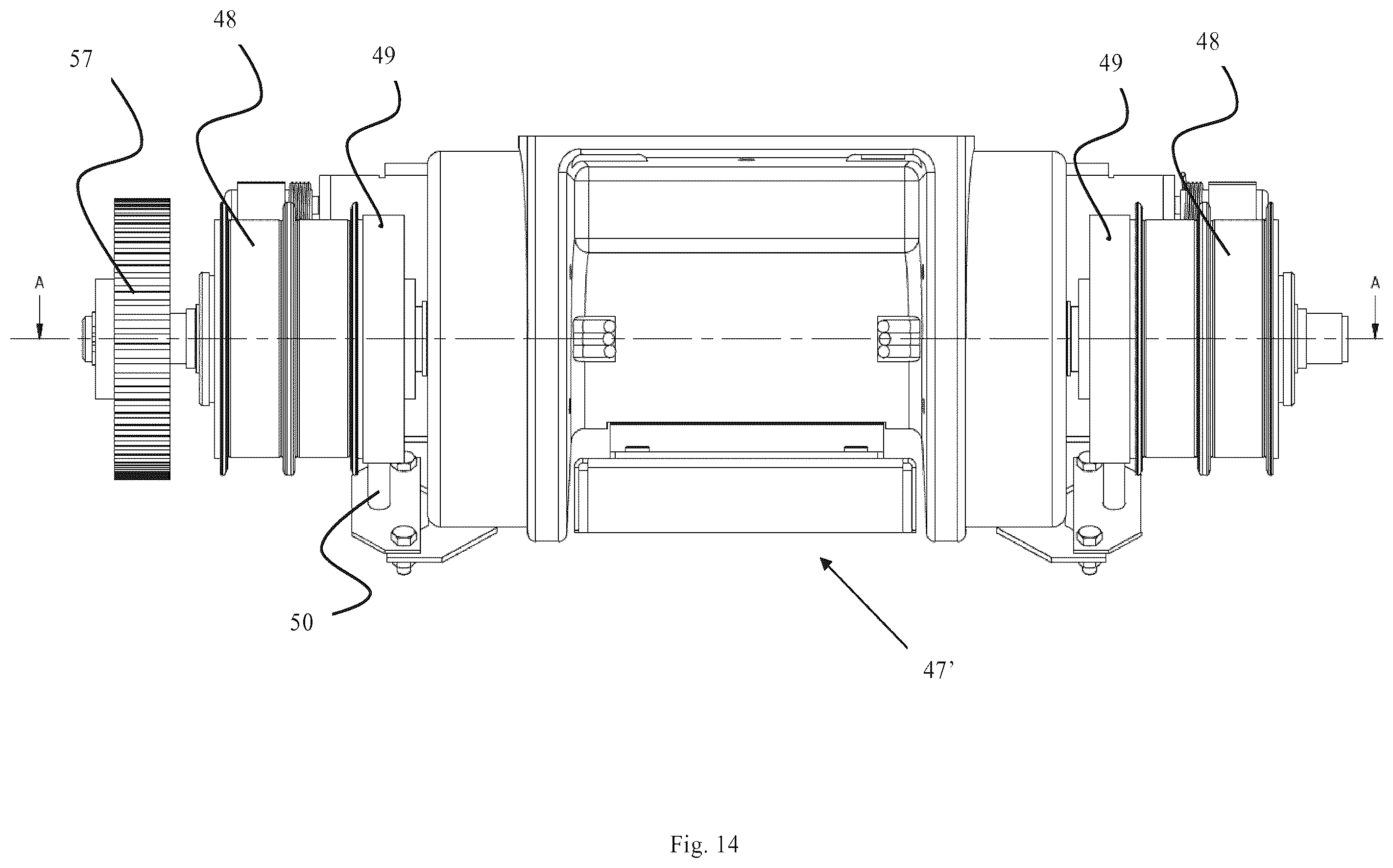 Patent US12552603 Figure 13 – Container-handling vehicle