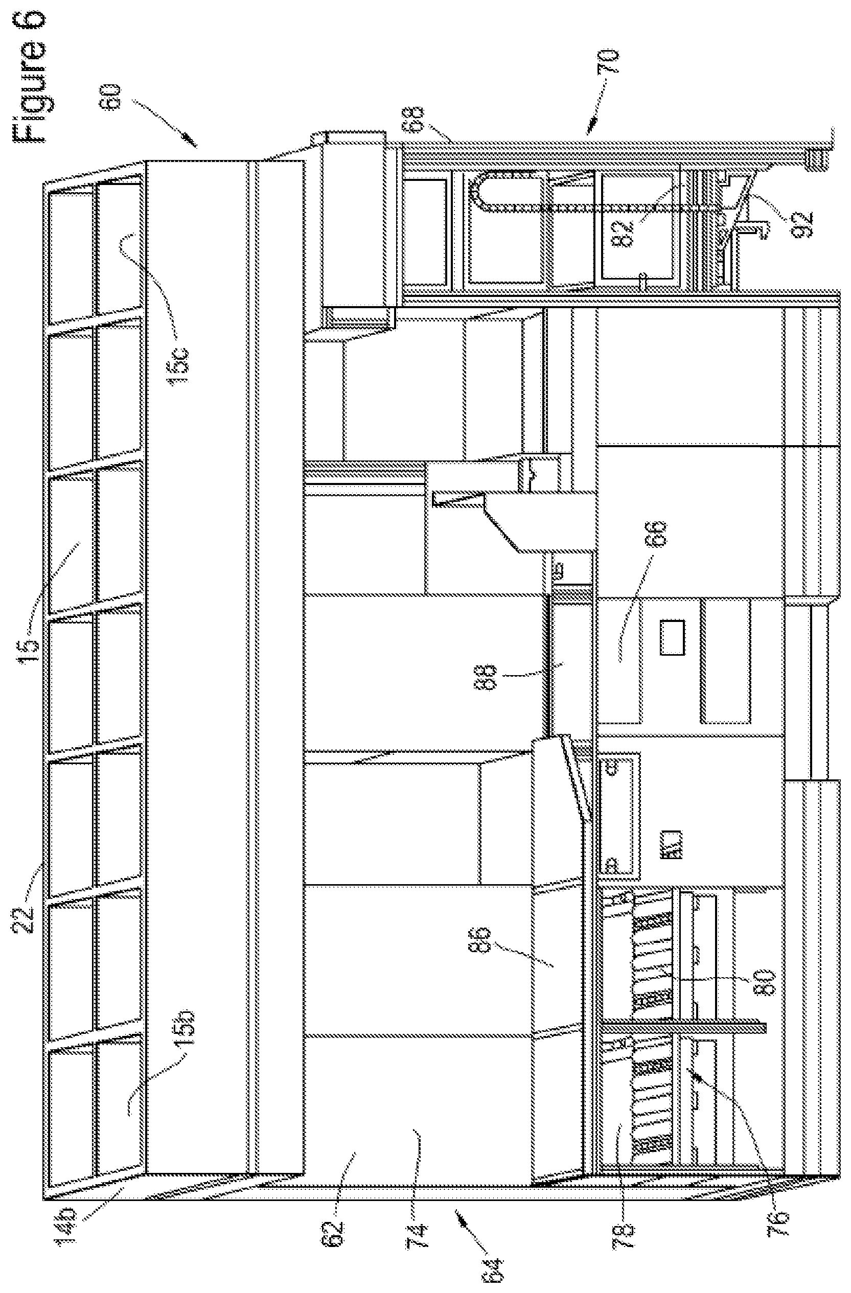 Patent US12552604 Figure 5 – Multi-function inventory handling station assembly
