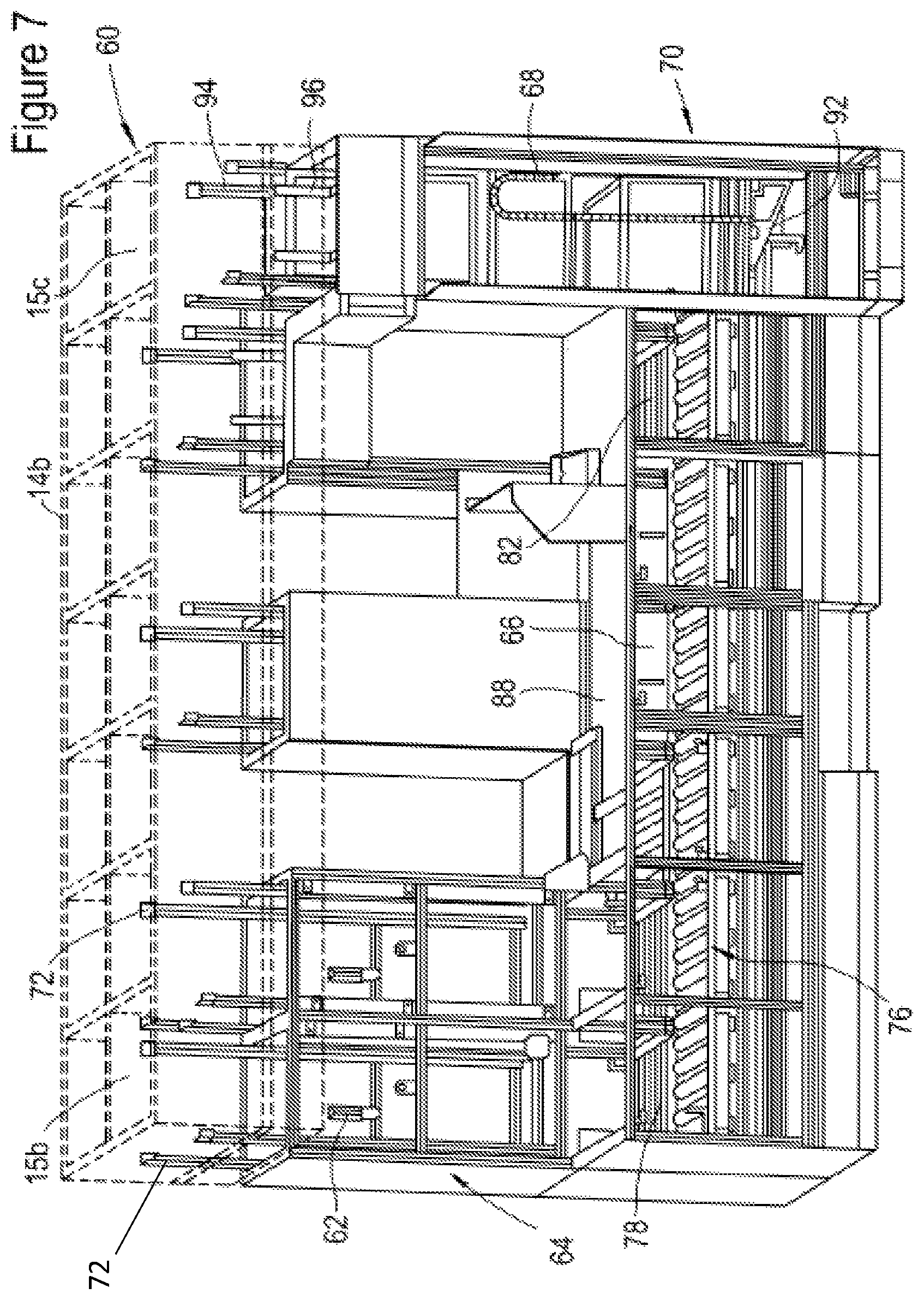 Patent US12552604 Figure 6 – Multi-function inventory handling station assembly