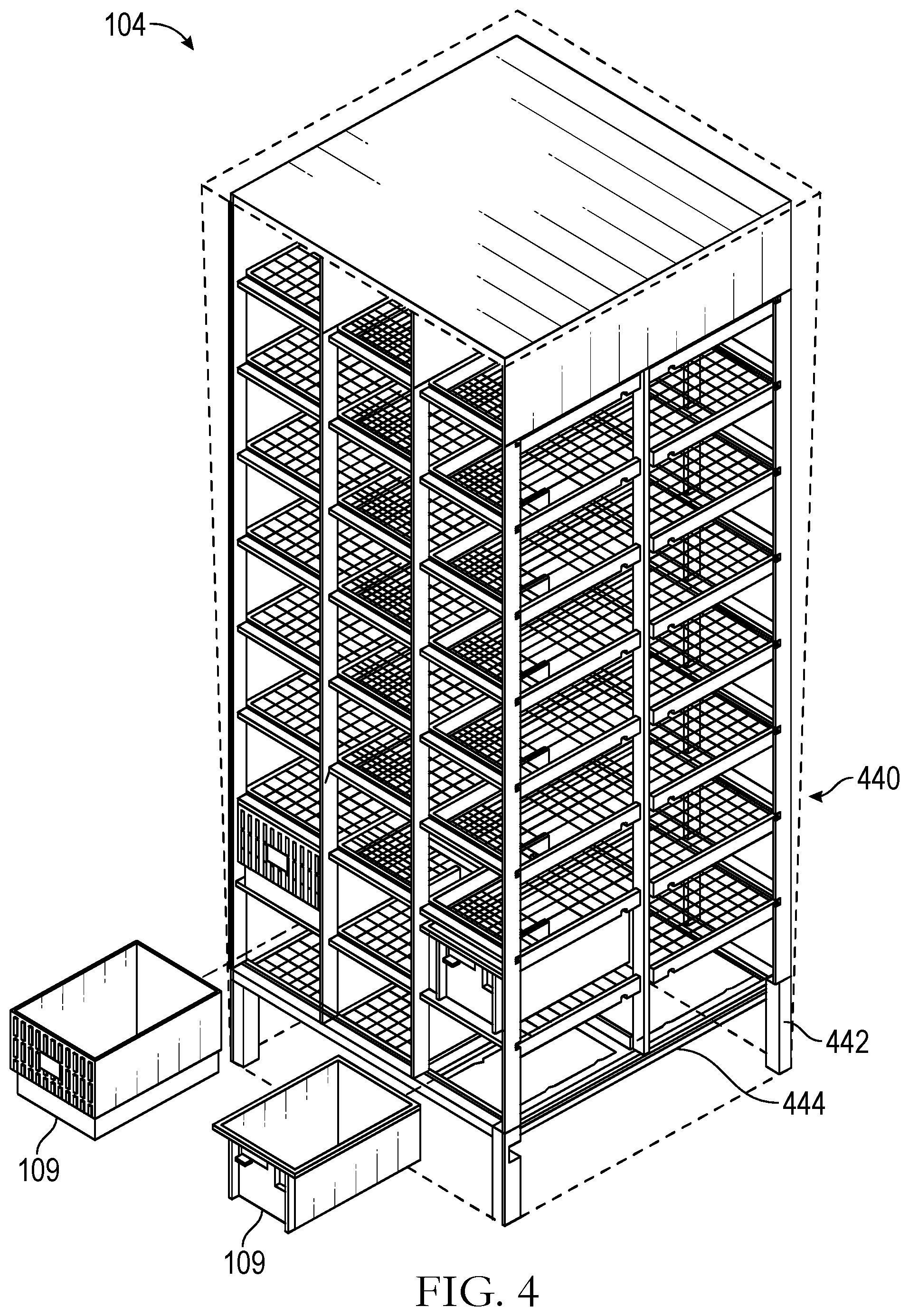 Patent US12552608 Figure 5 – Counter balancing for improved robotic system efficiency