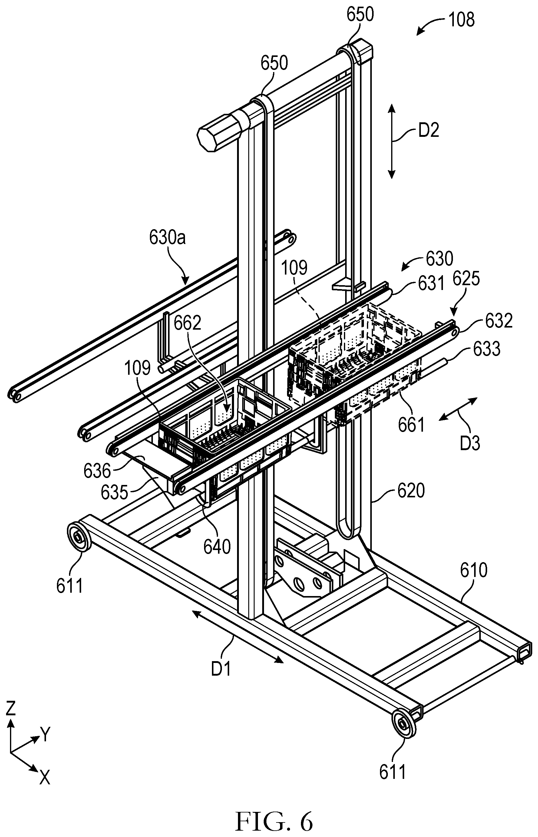 Patent US12552608 Figure 7 – Counter balancing for improved robotic system efficiency