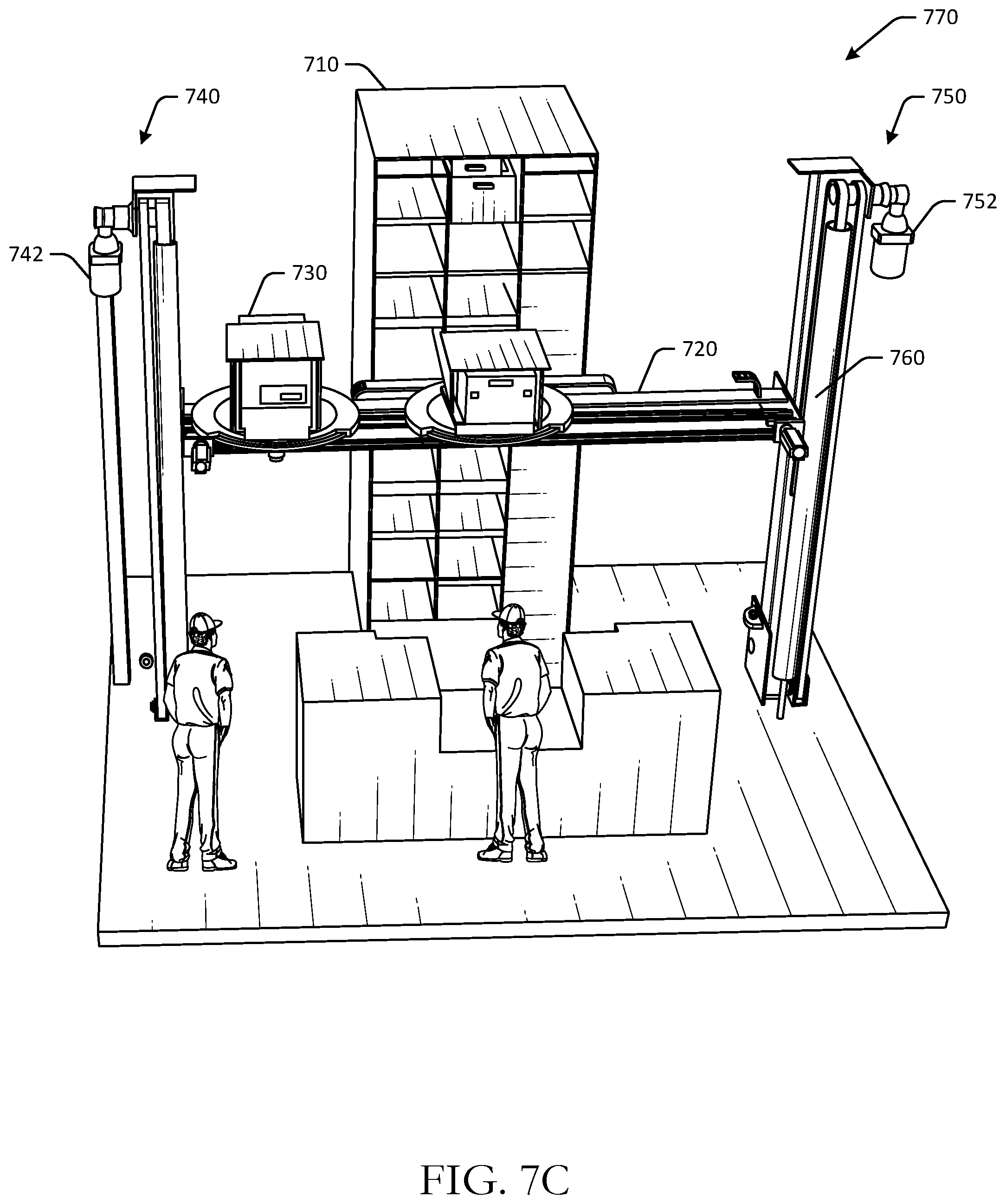 Patent US12552608 Figure 10 – Counter balancing for improved robotic system efficiency