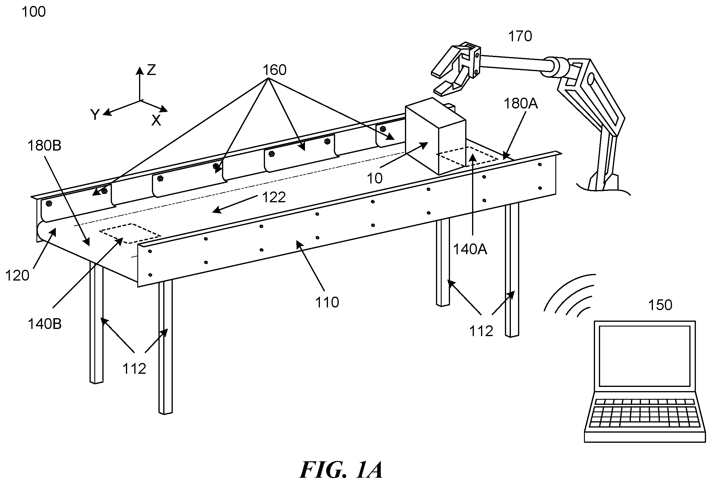 Patent US12552611 — Soft landing conveyor system — Figure 1