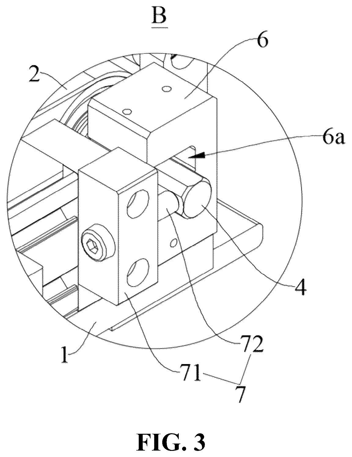 Patent US12552612 Figure 3 – Conveying device and production line