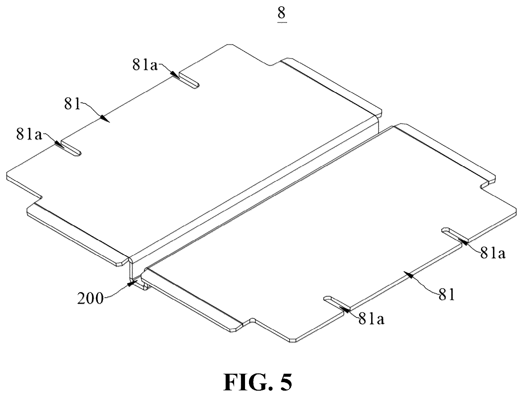 Patent US12552612 Figure 5 – Conveying device and production line