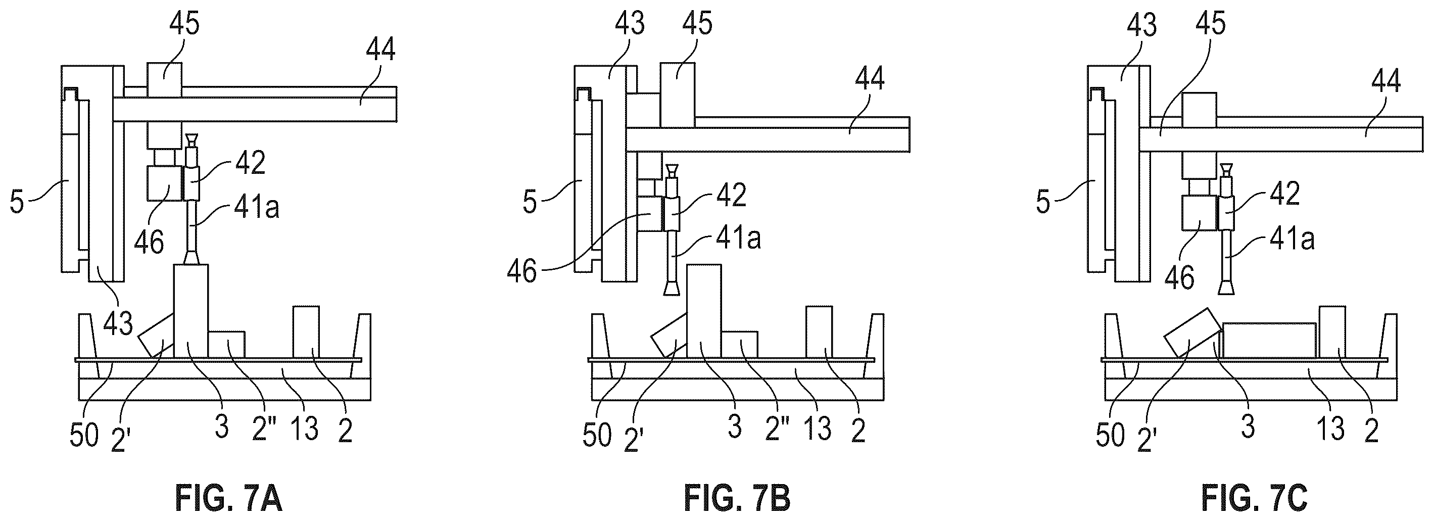 Patent US12552617 Figure 4 – Device and method for separating piece goods