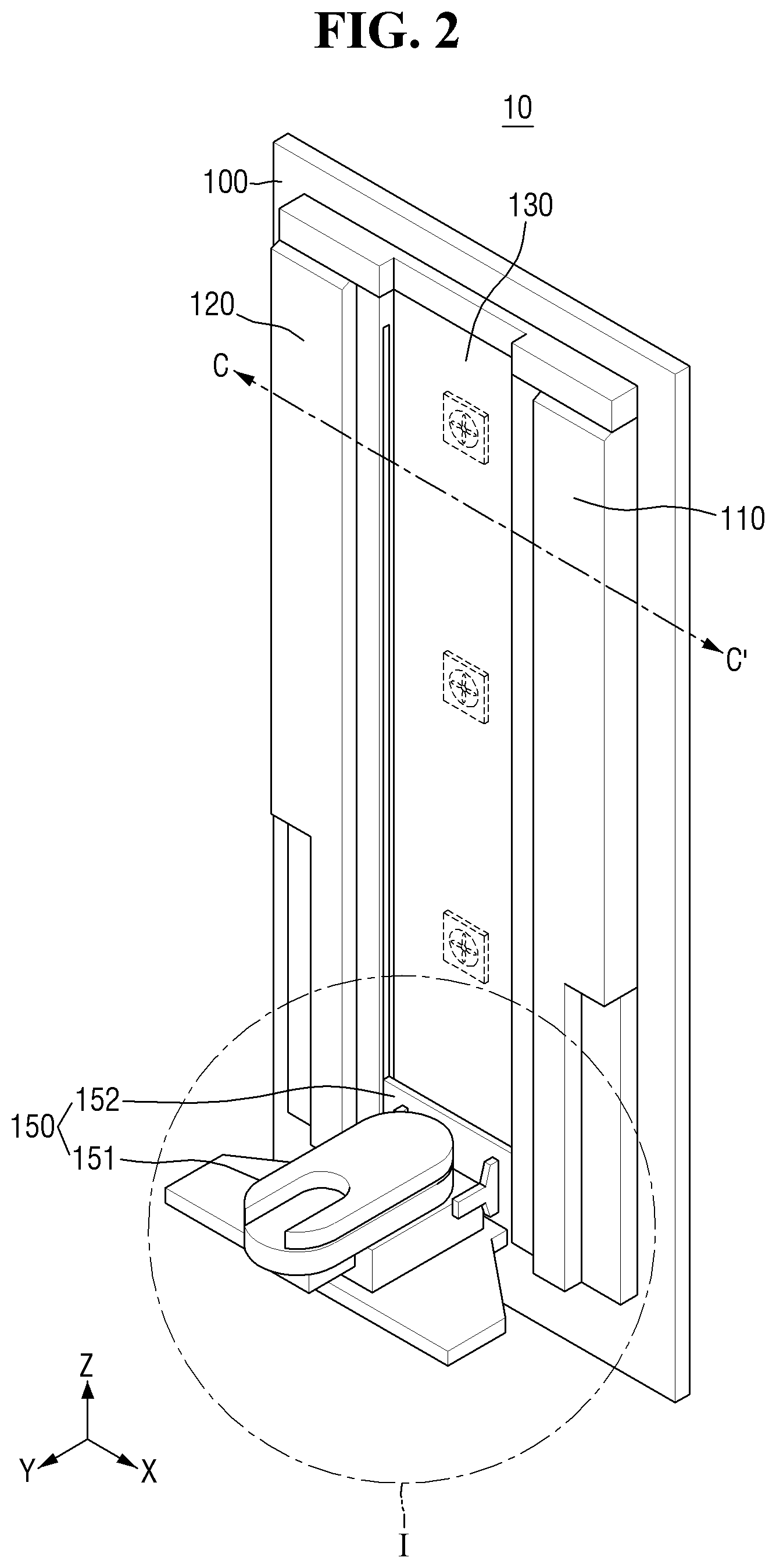 Patent US12552619 Figure 2 – Wafer transfer apparatus, wafer transfer system, and method for removing particles in wafer transfer apparatus