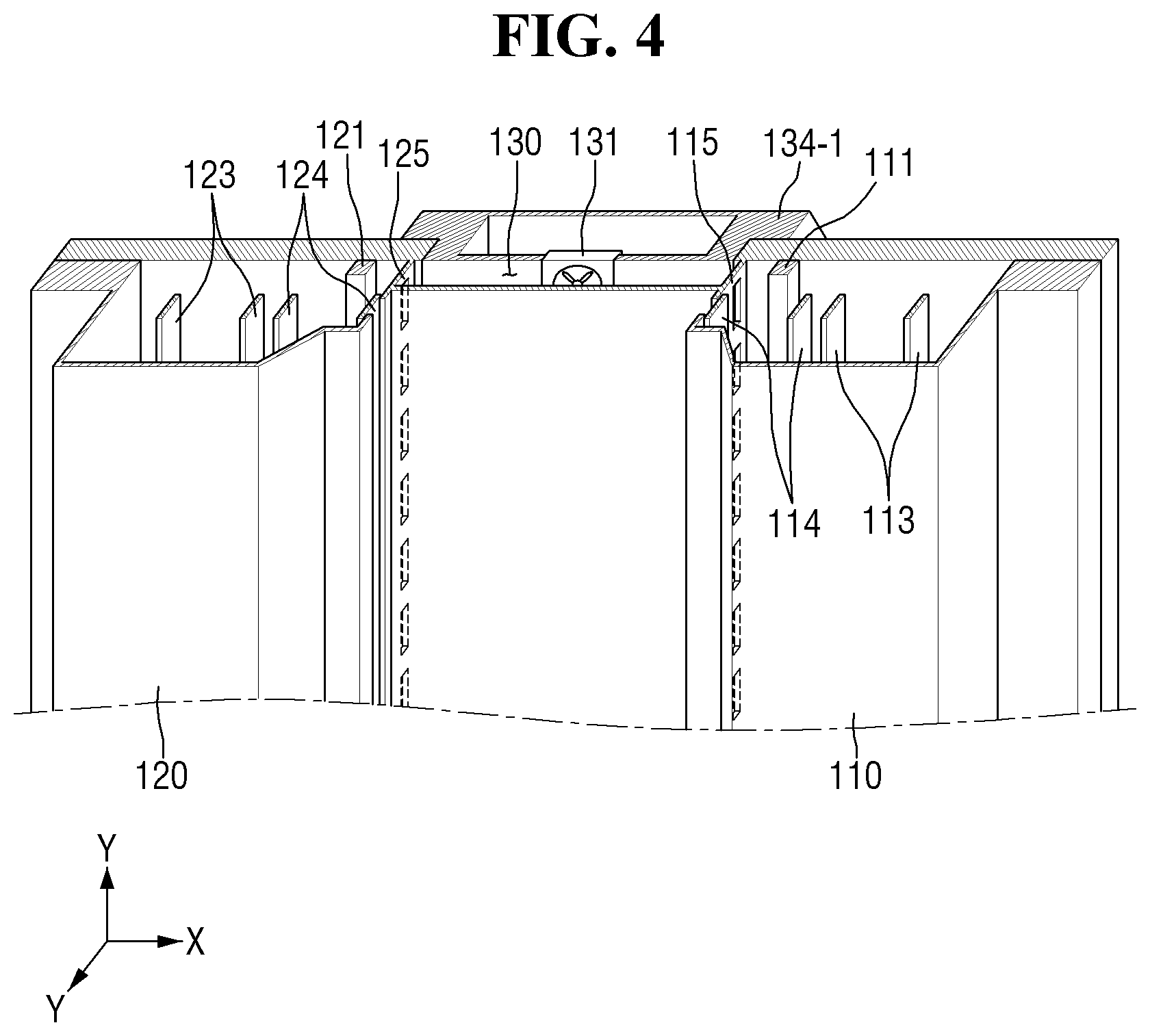 Patent US12552619 Figure 4 – Wafer transfer apparatus, wafer transfer system, and method for removing particles in wafer transfer apparatus
