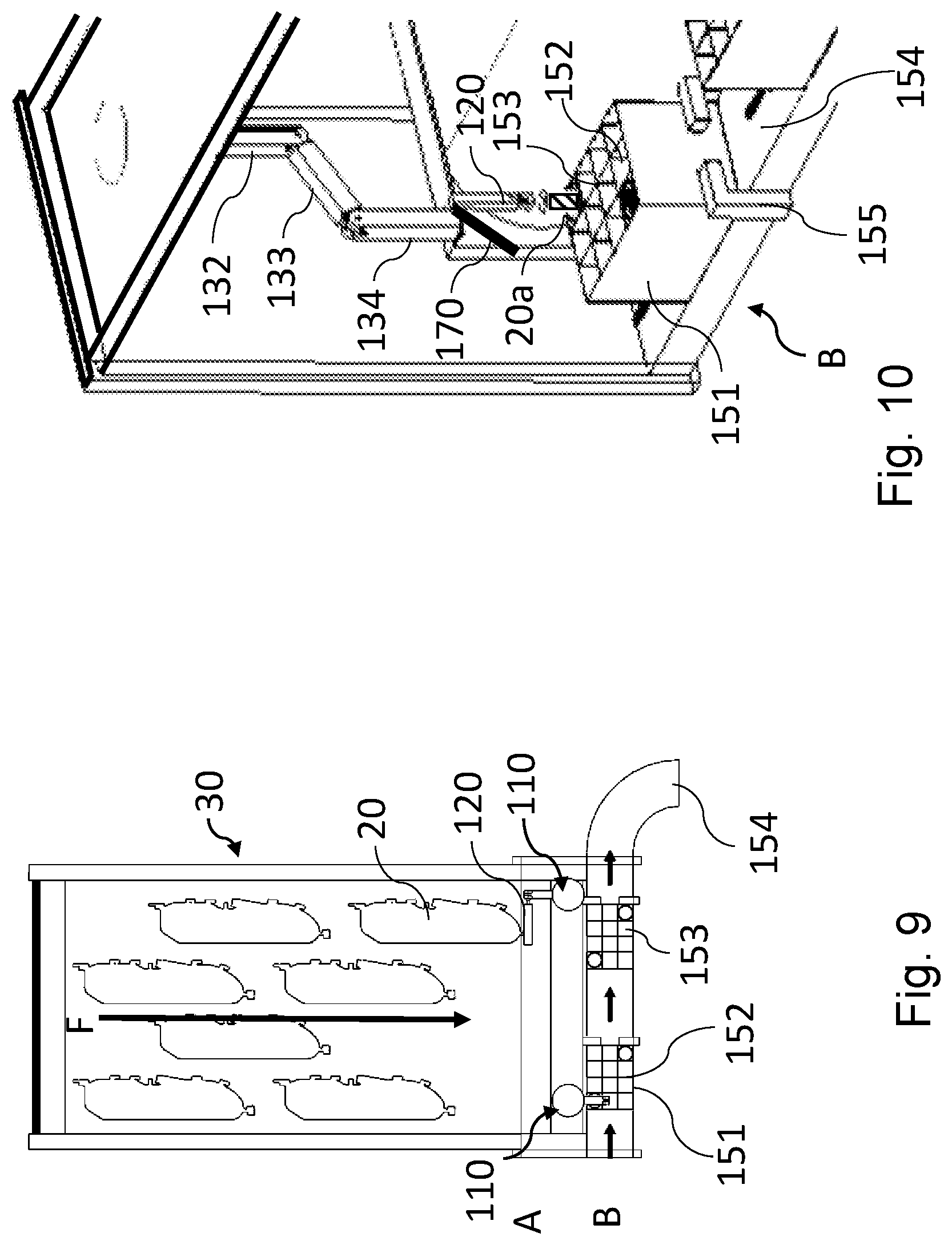 Patent US12552620 Figure 5 – Removal device for automatically removing flexible material parts, method for removing flexible material parts, and production system comprising a conveyor device and a removal device
