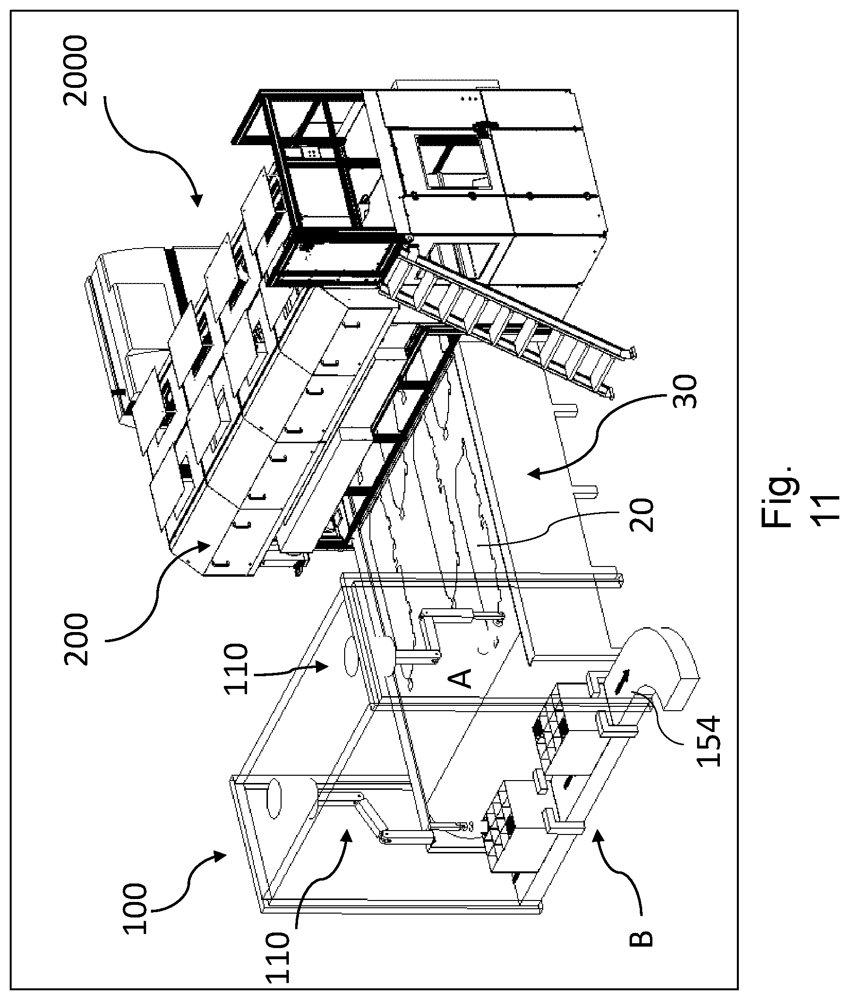 Patent US12552620 Figure 6 – Removal device for automatically removing flexible material parts, method for removing flexible material parts, and production system comprising a conveyor device and a removal device