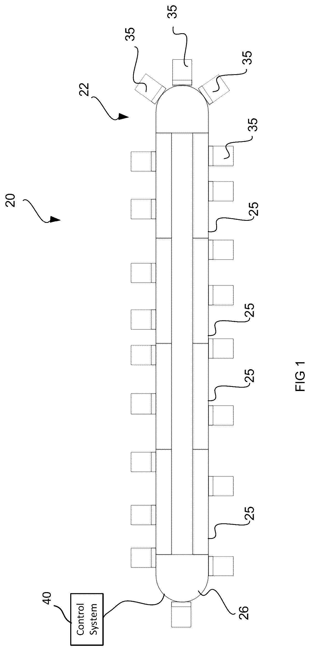 Patent US12552621 — System and method for actuation in a linear motor conveyor system — Figure 1