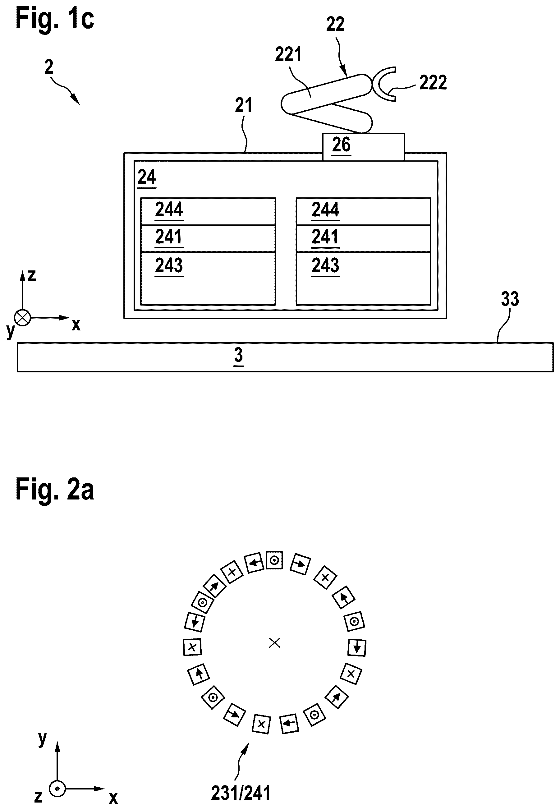 Patent US12552622 Figure 2 – Contactless conveying device