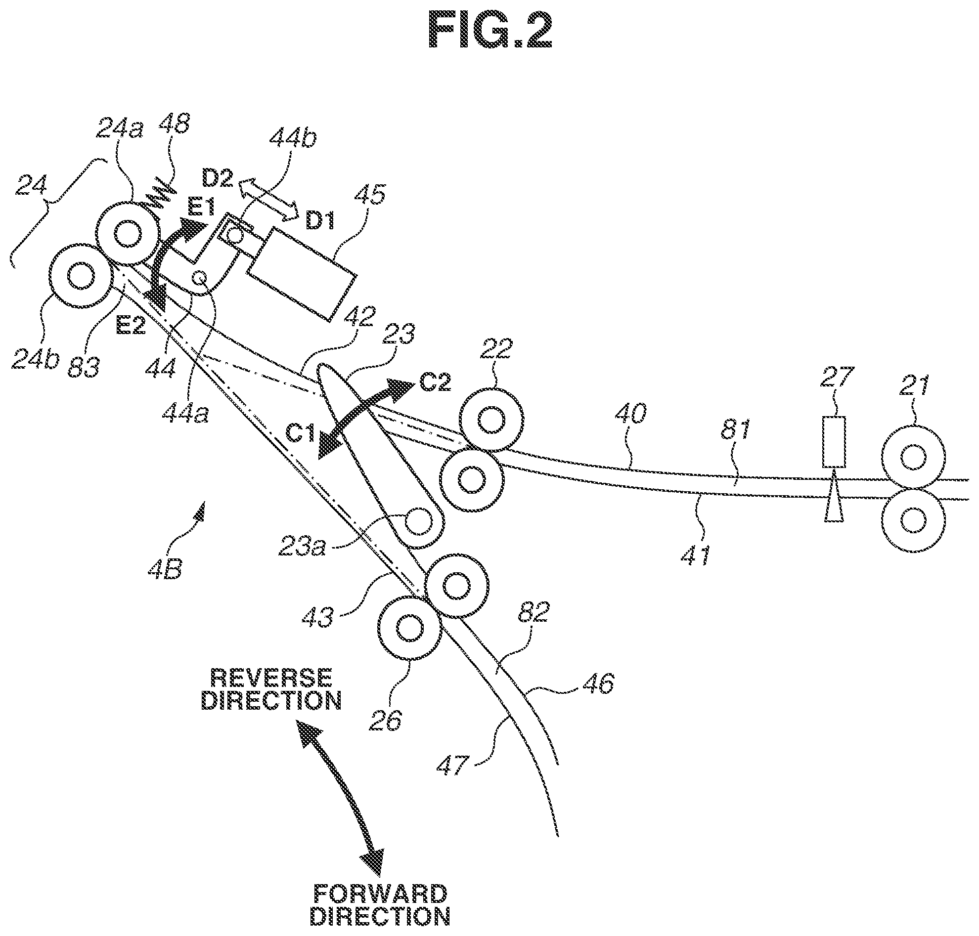 Patent US12552625 Figure 2 – Sheet conveyance apparatus and image forming system