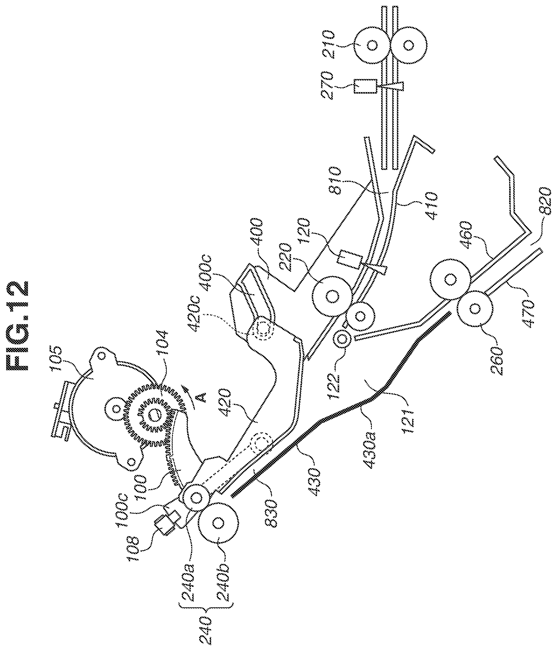 Patent US12552625 Figure 13 – Sheet conveyance apparatus and image forming system