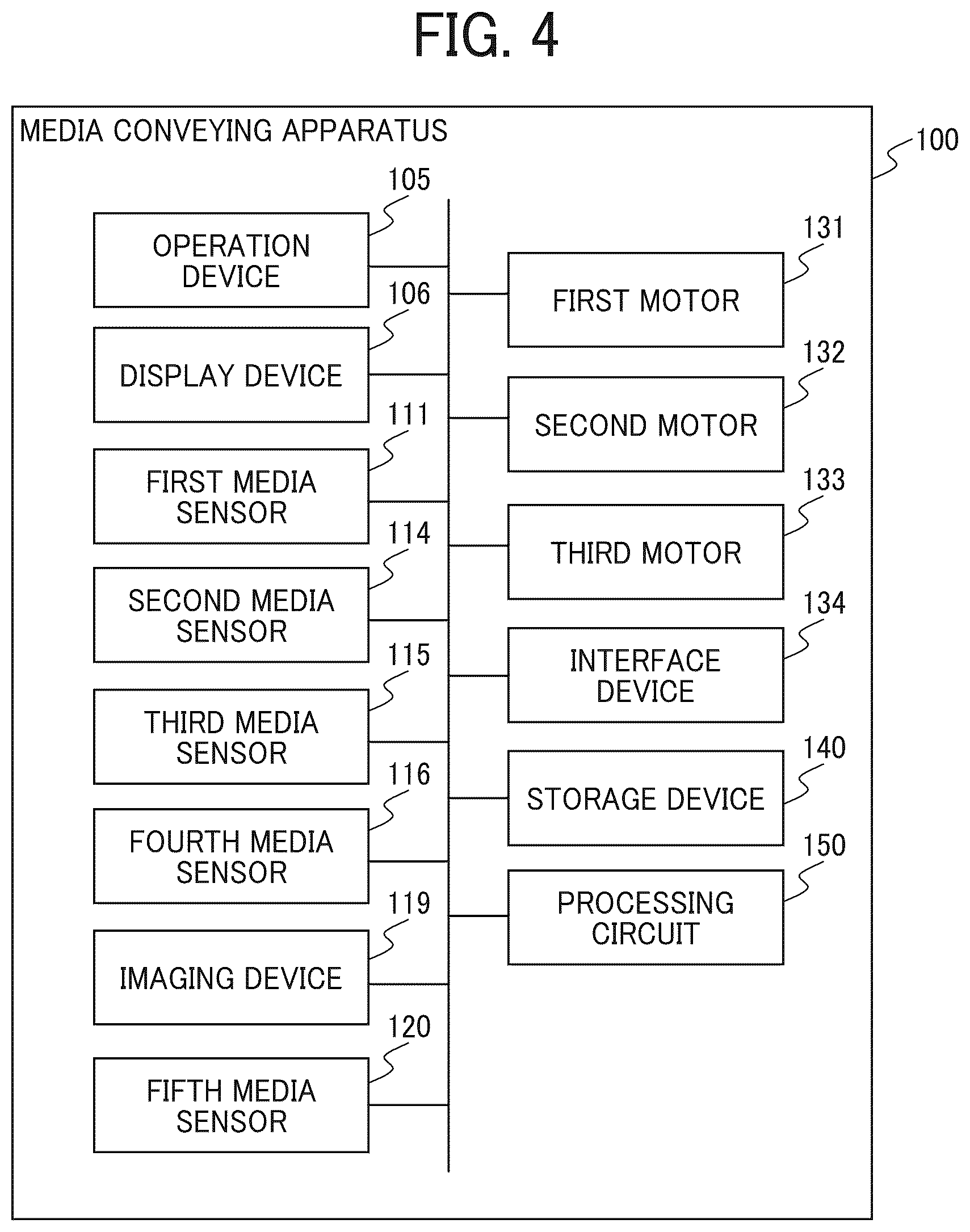 Patent US12552626 Figure 4 – Media conveying apparatus, media conveying method, and non-transitory recording medium