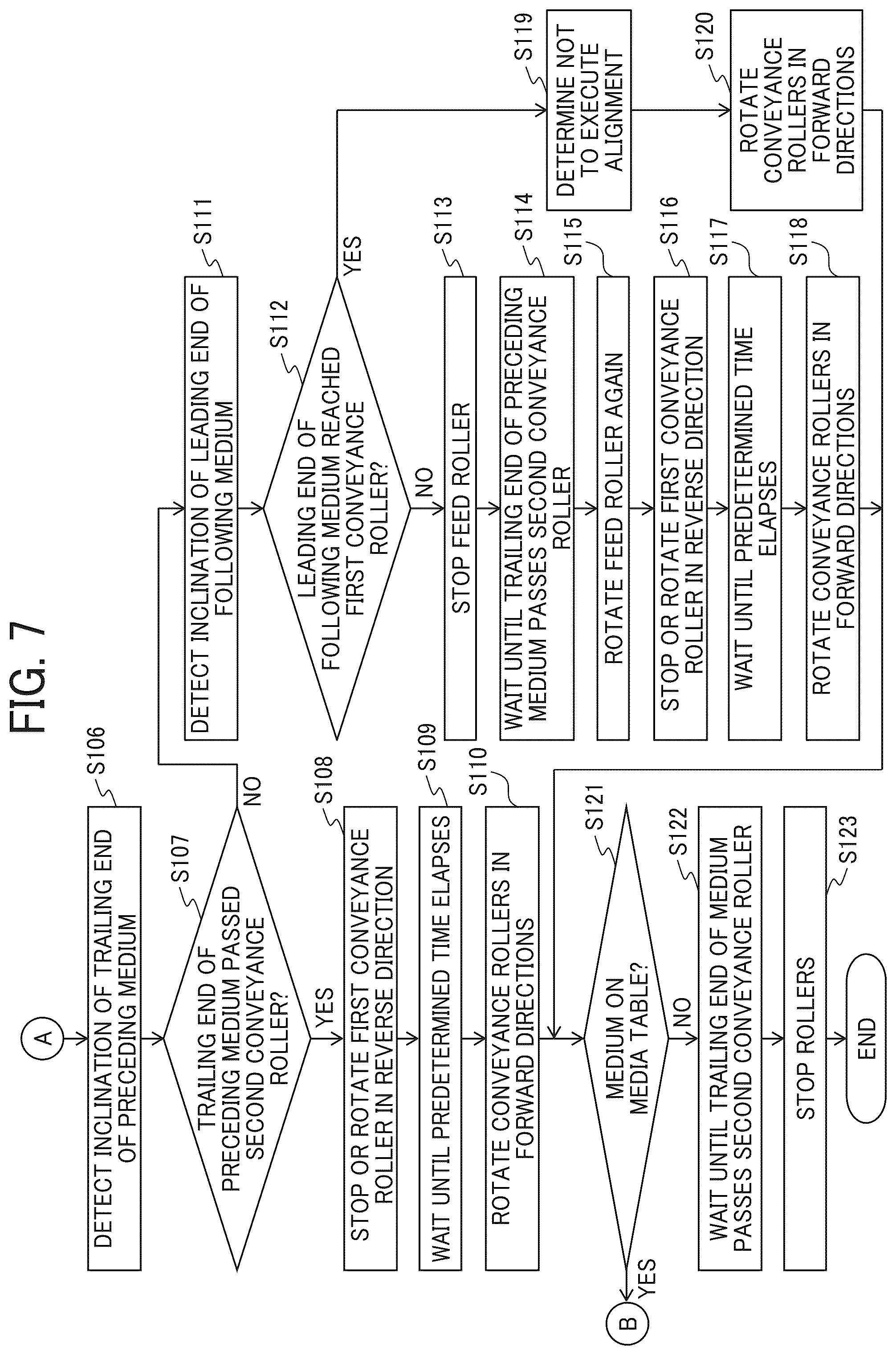 Patent US12552626 Figure 6 – Media conveying apparatus, media conveying method, and non-transitory recording medium
