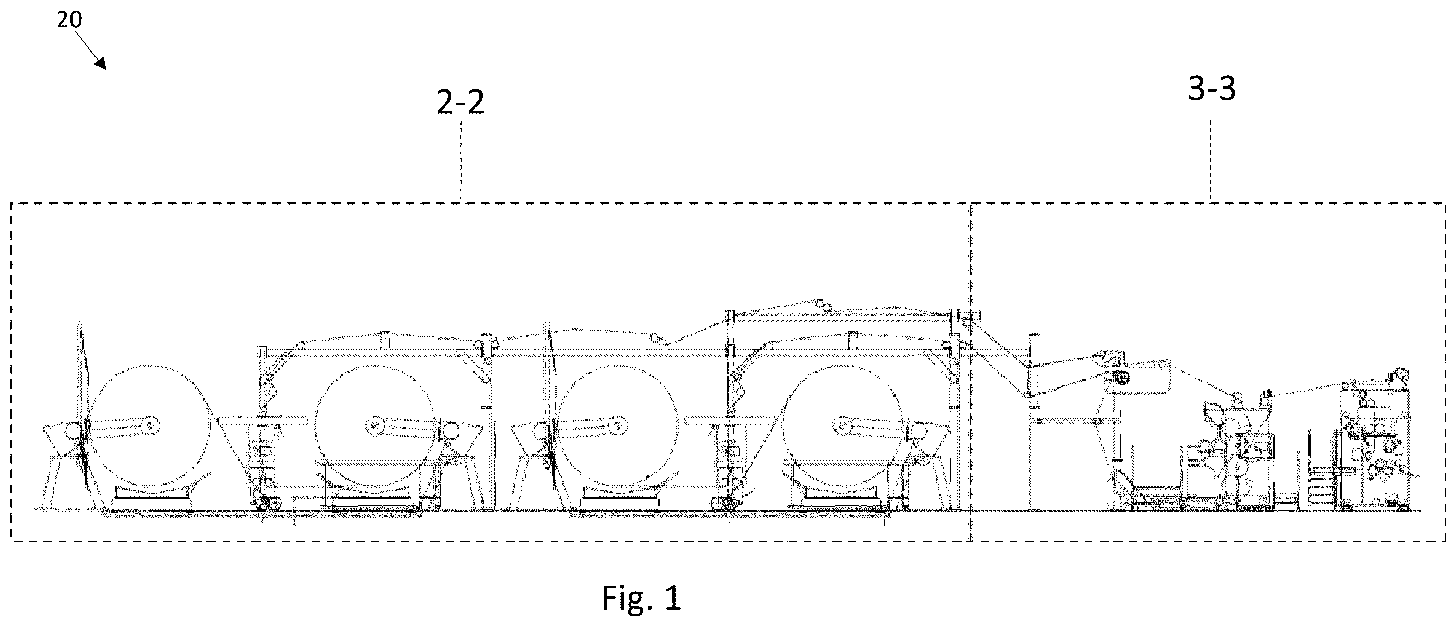 Patent US12552627 — Model reference adaptive web and winding control — Figure 1