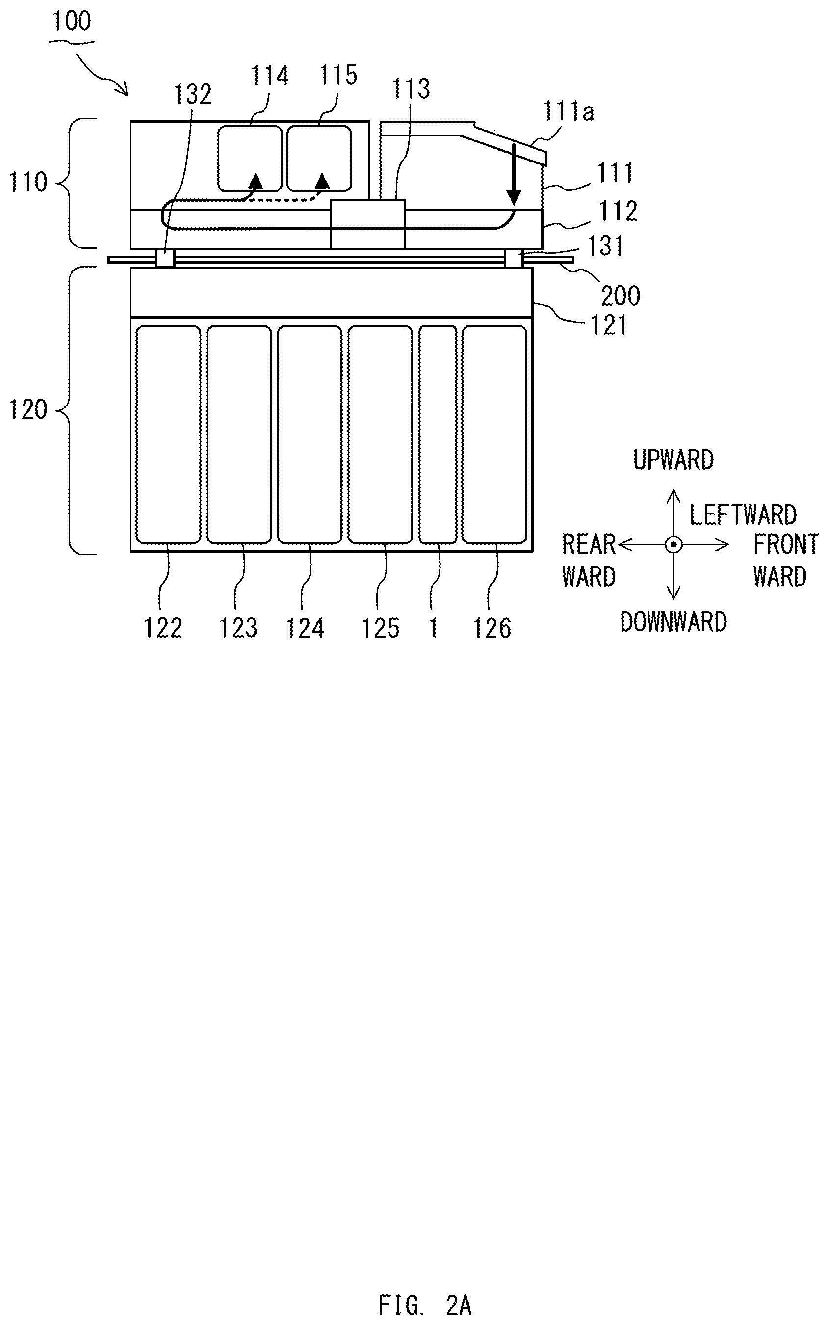 Patent US12552629 Figure 2 – Paper sheet storage device and paper sheet handling device