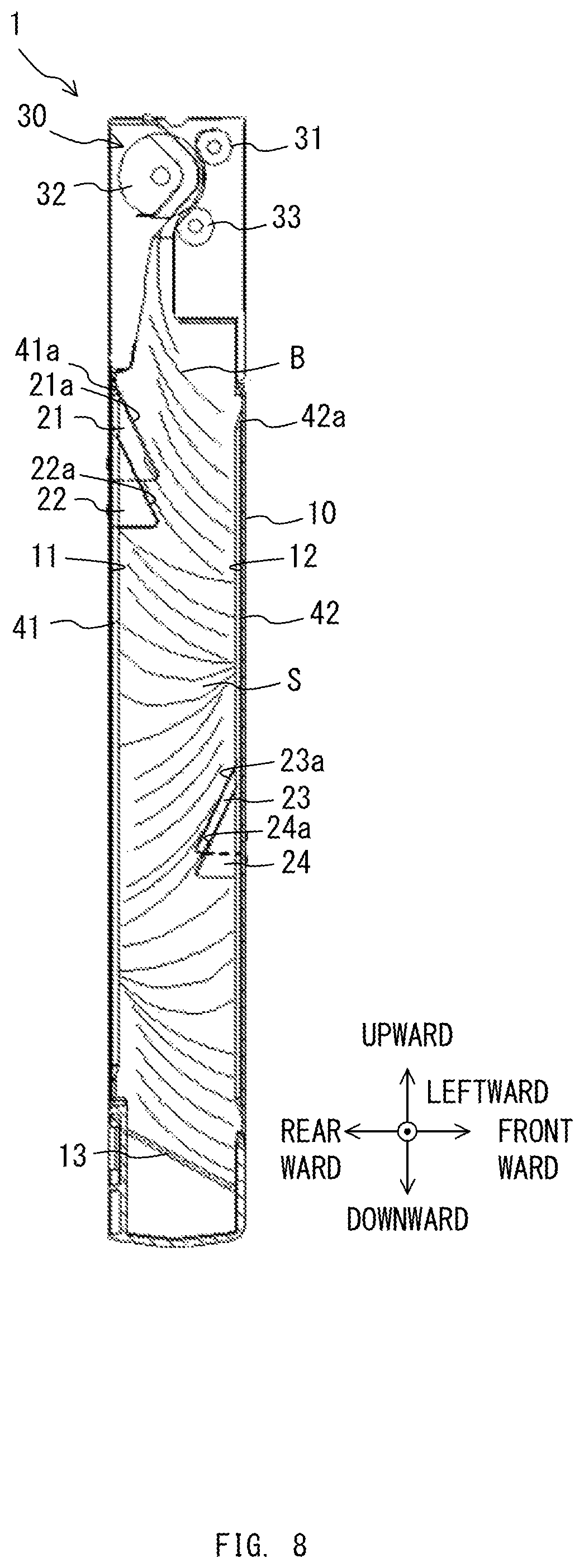 Patent US12552629 Figure 9 – Paper sheet storage device and paper sheet handling device