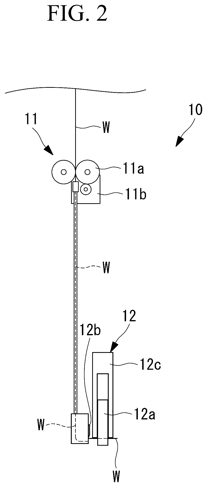 Patent US12552631 Figure 2 – Sheet bundle binding apparatus and rotation detection method