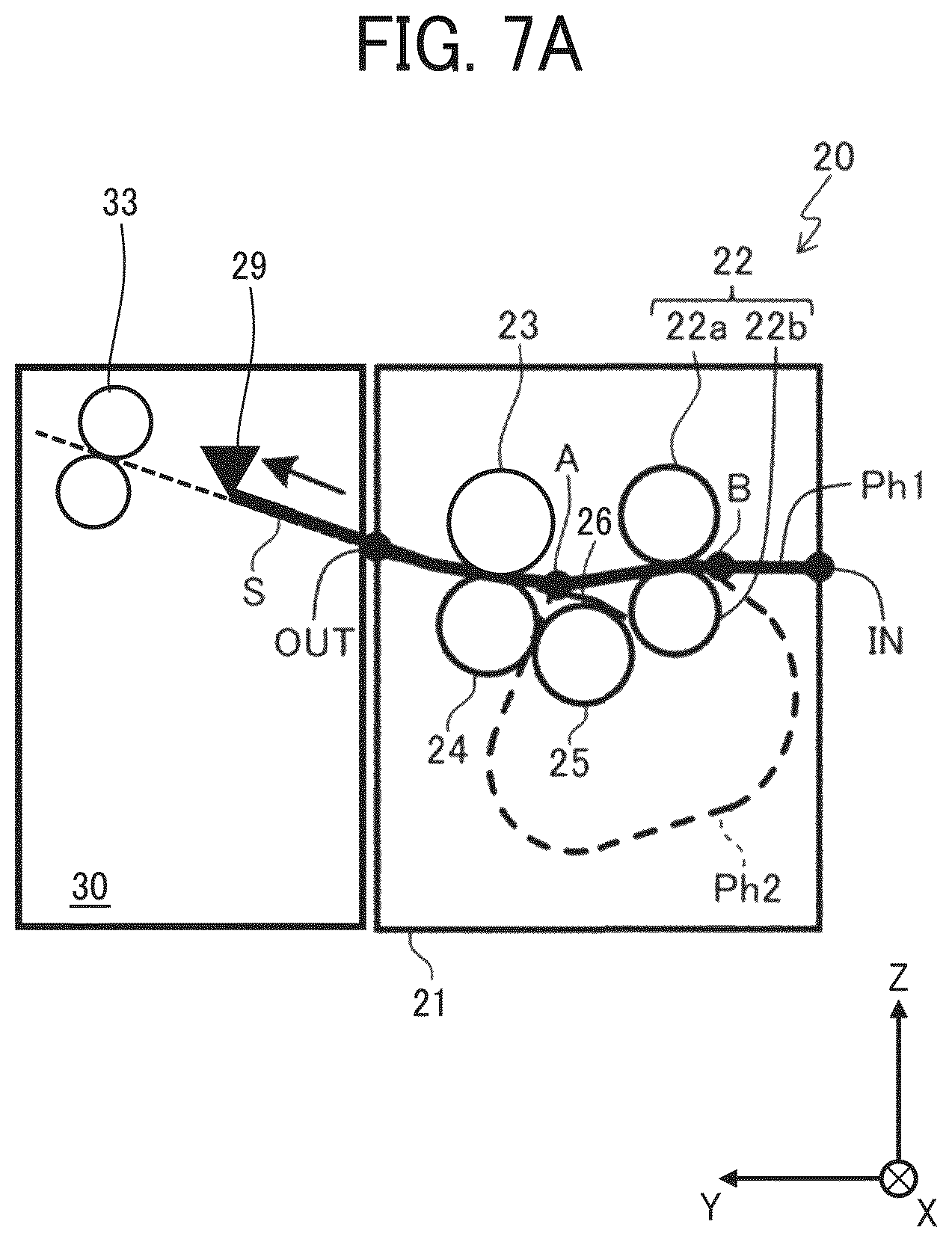 Patent US12552632 Figure 7 – Sheet processing device, image forming apparatus, and image forming system