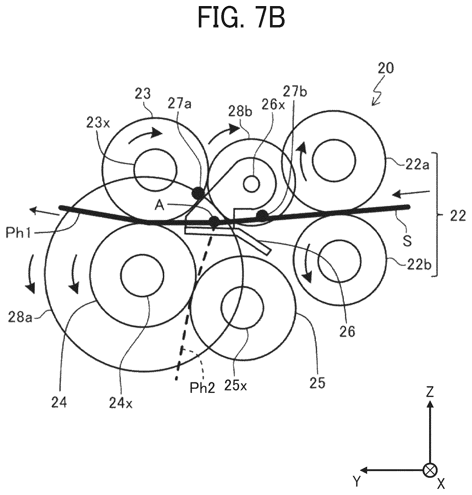 Patent US12552632 Figure 8 – Sheet processing device, image forming apparatus, and image forming system