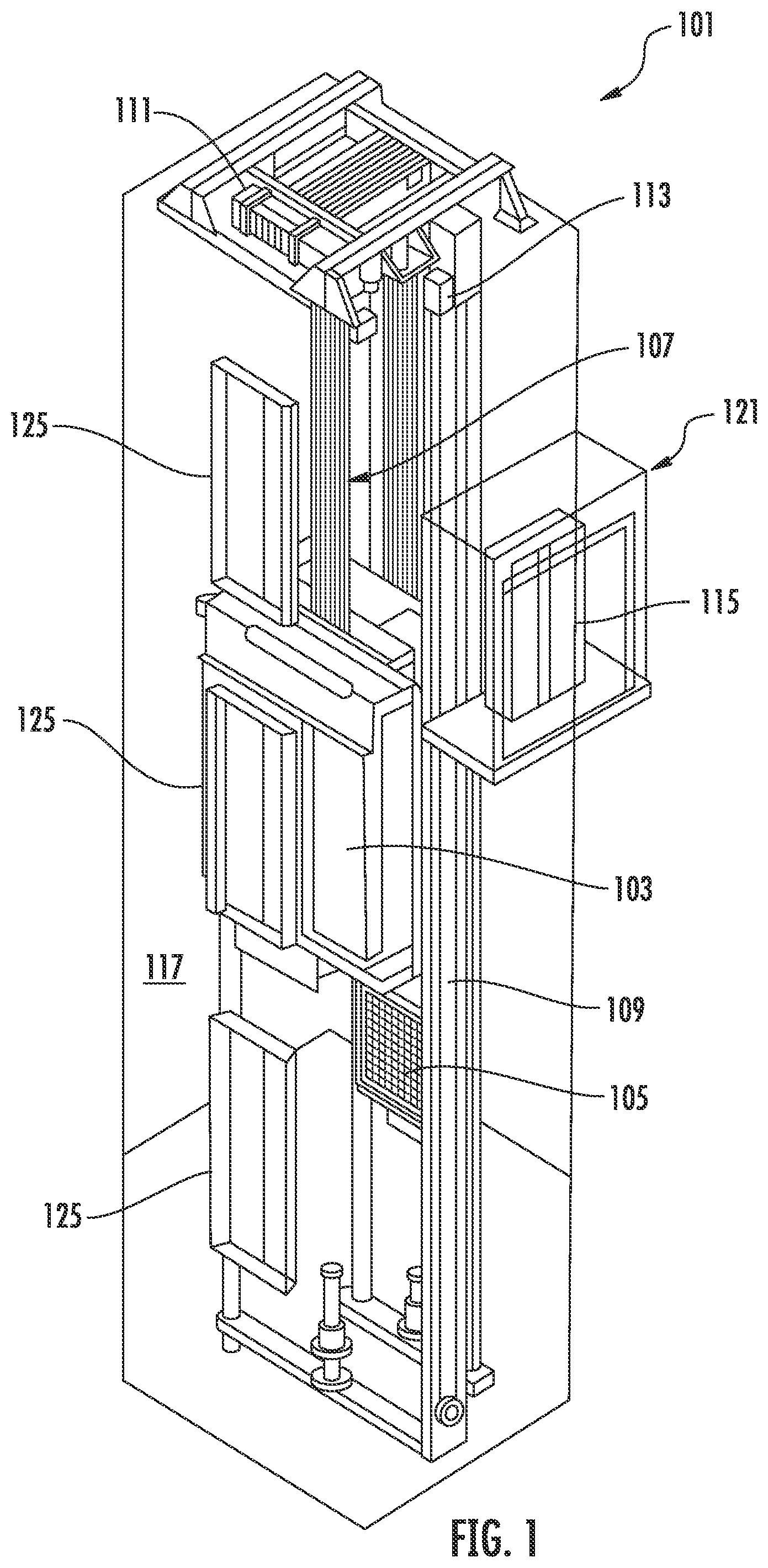 Patent US12552635 Figure 1 – Floor identification using magnetic signature referencing and sensor fusion