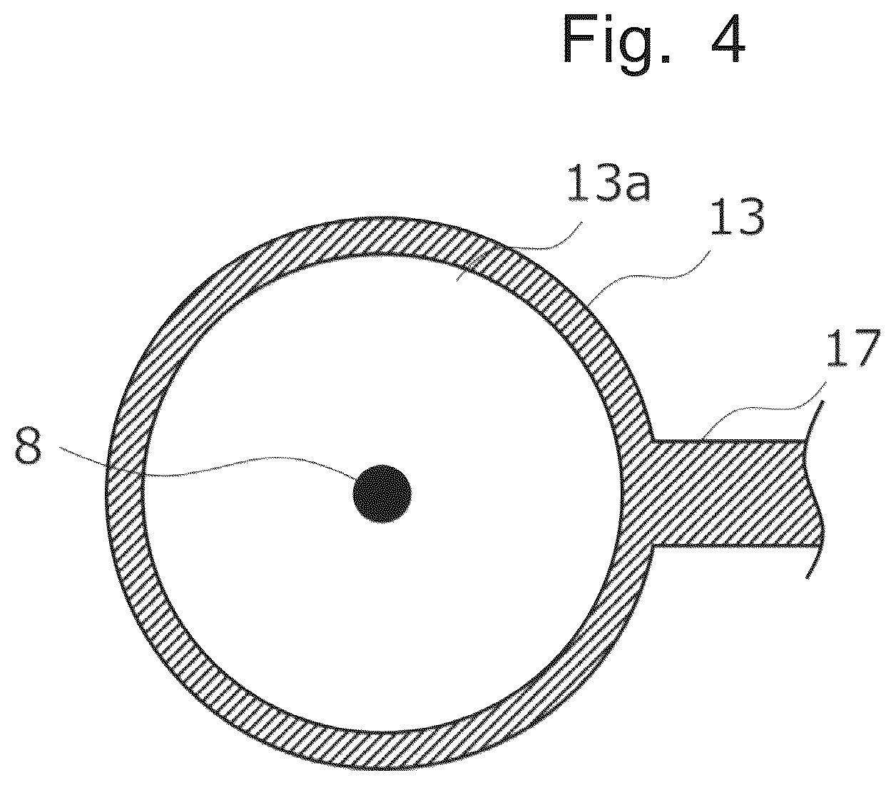 Patent US12552638 Figure 4 – Elevating body derailment detection device