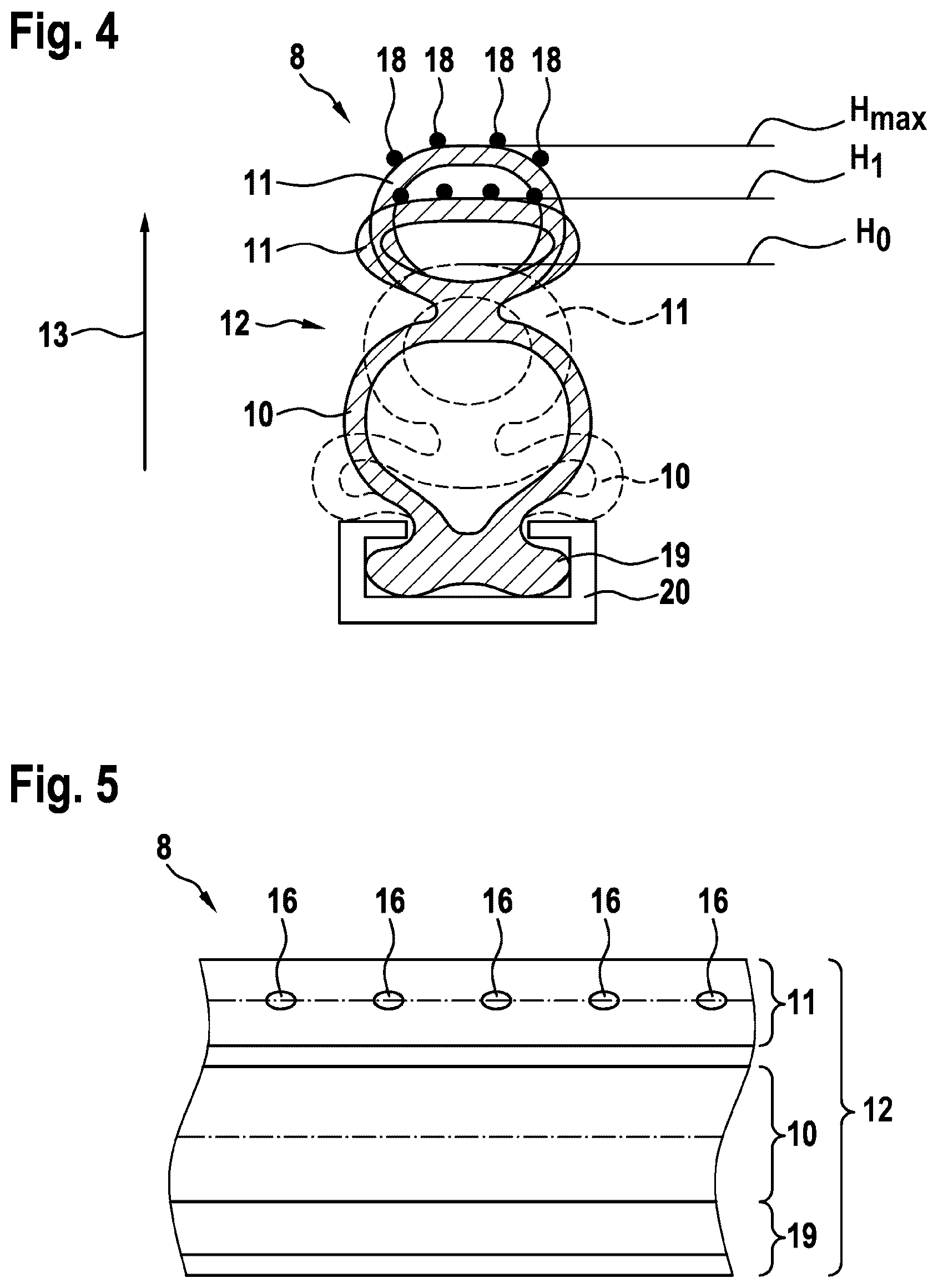 Patent US12552642 Figure 3 – Door seal for an elevator car
