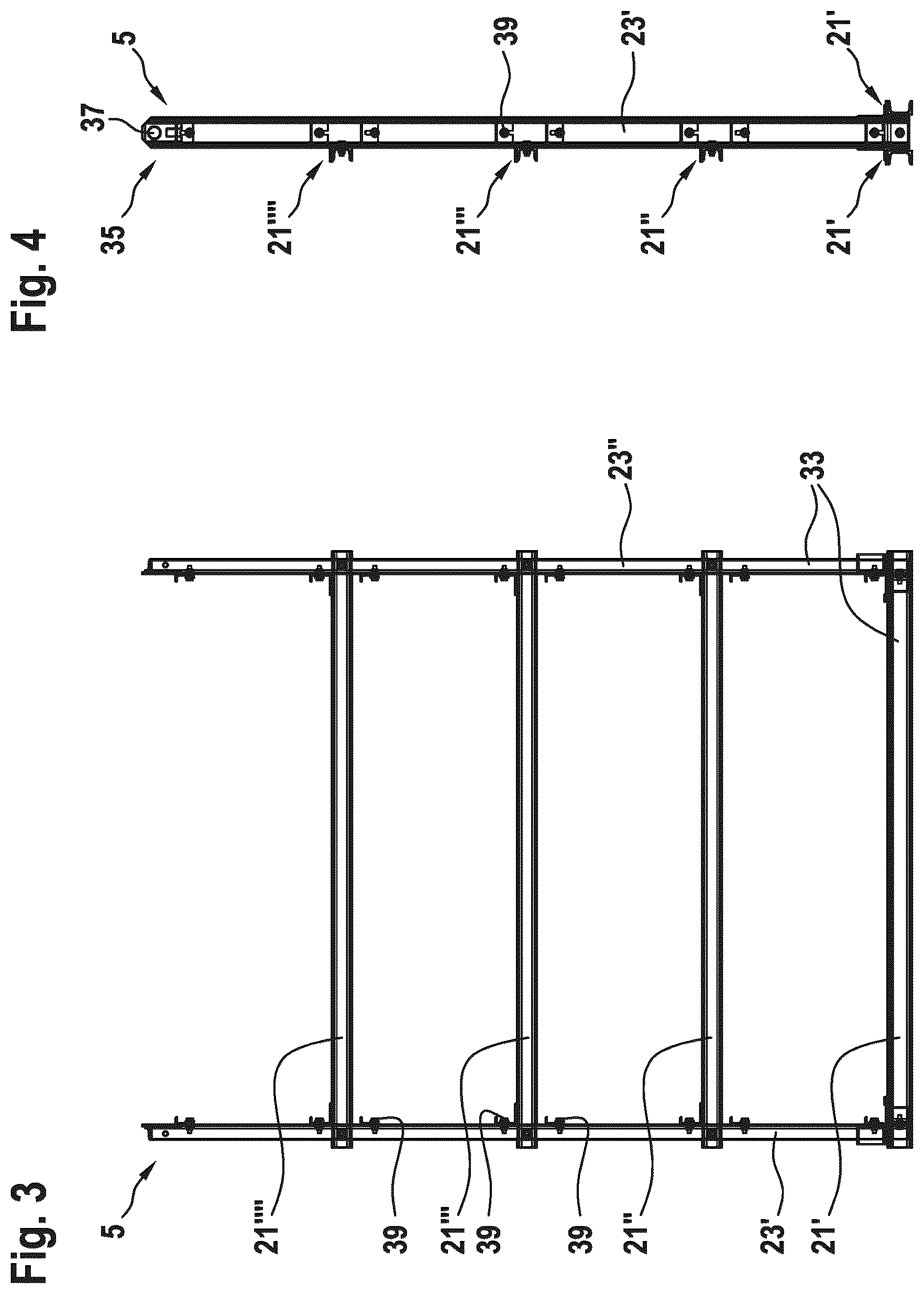 Patent US12552644 Figure 3 – Transport unit and method for transporting a moving walkway