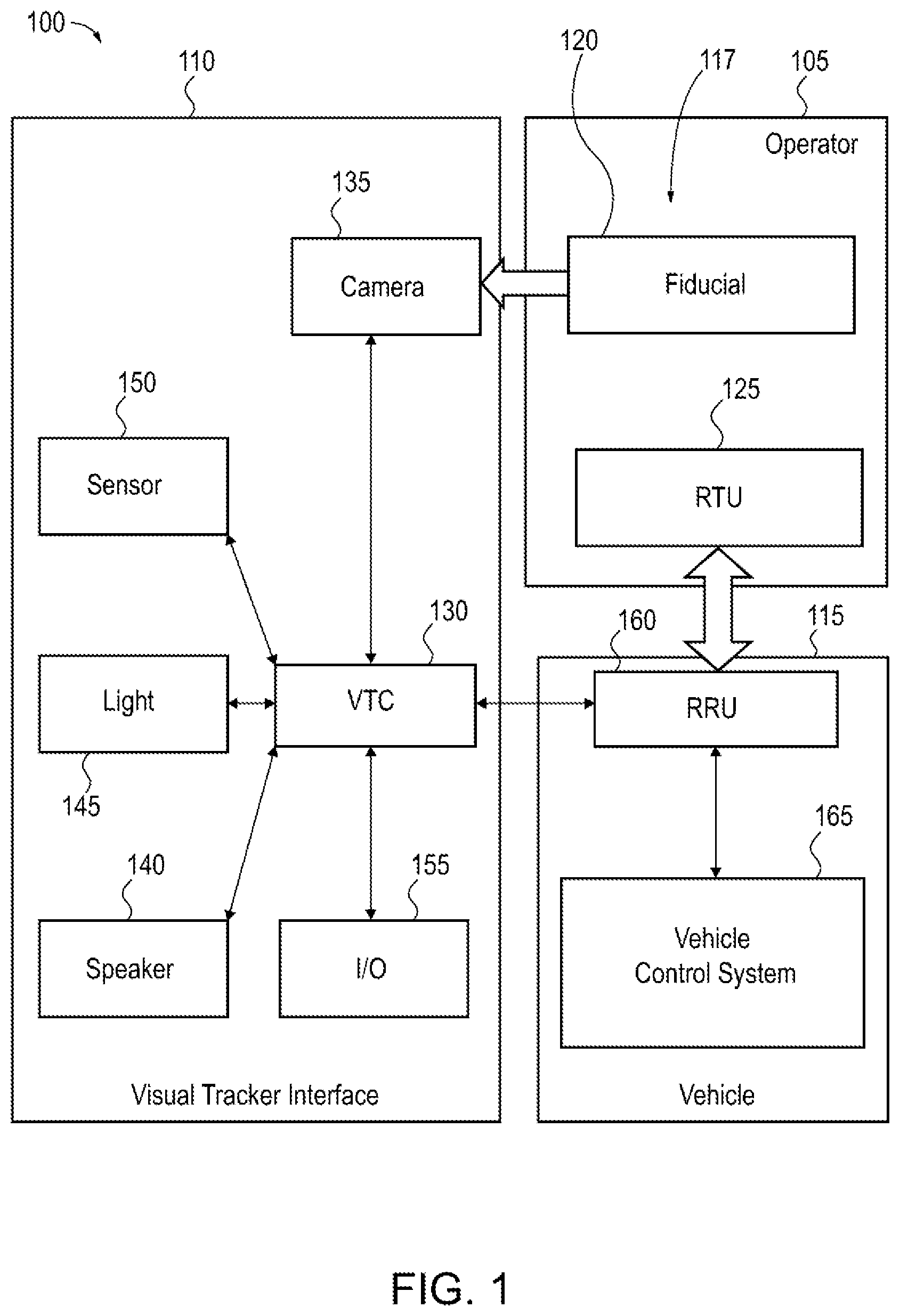 Patent US12552650 Figure 1 – Hands free advance control for material handling vehicle