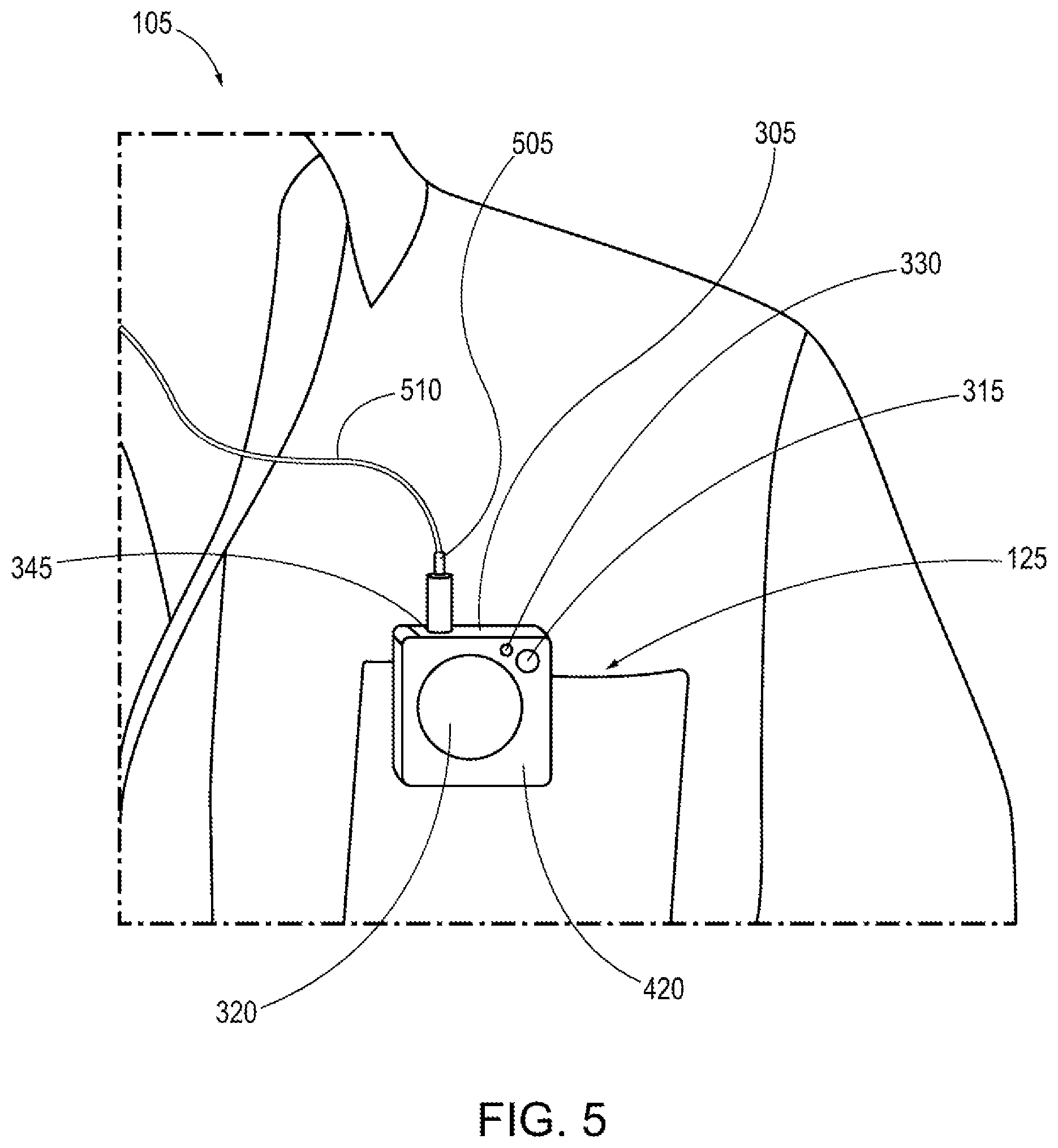Patent US12552650 Figure 5 – Hands free advance control for material handling vehicle