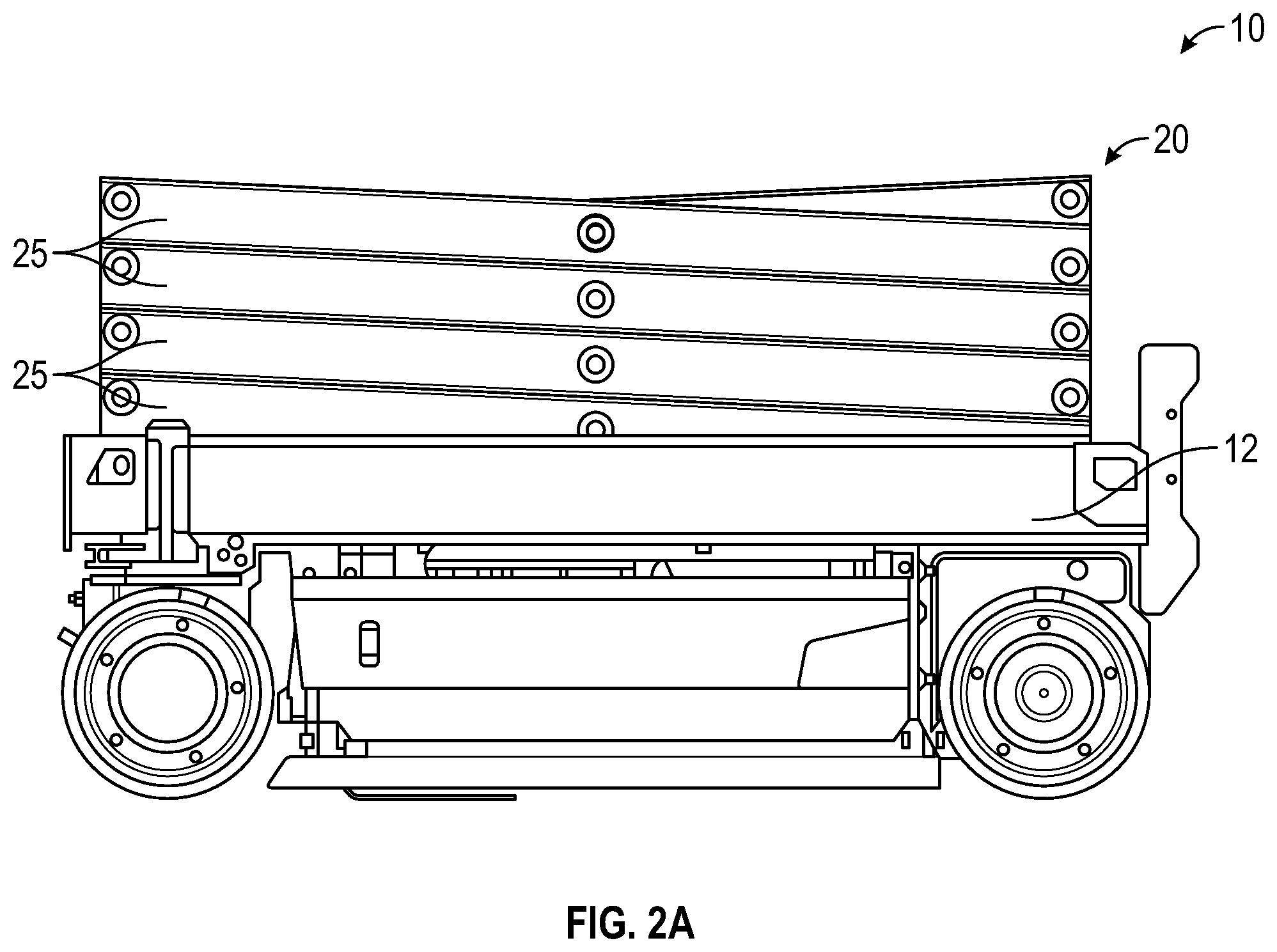 Patent US12552655 Figure 3 – Scissor lift descent control systems and methods