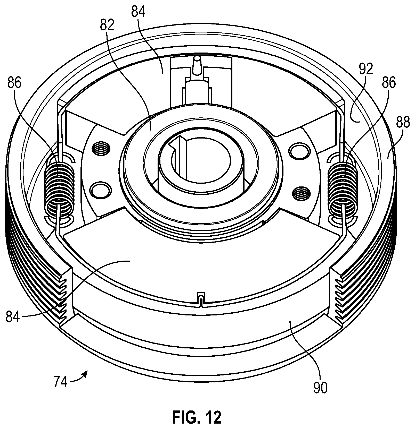 Patent US12552655 Figure 13 – Scissor lift descent control systems and methods