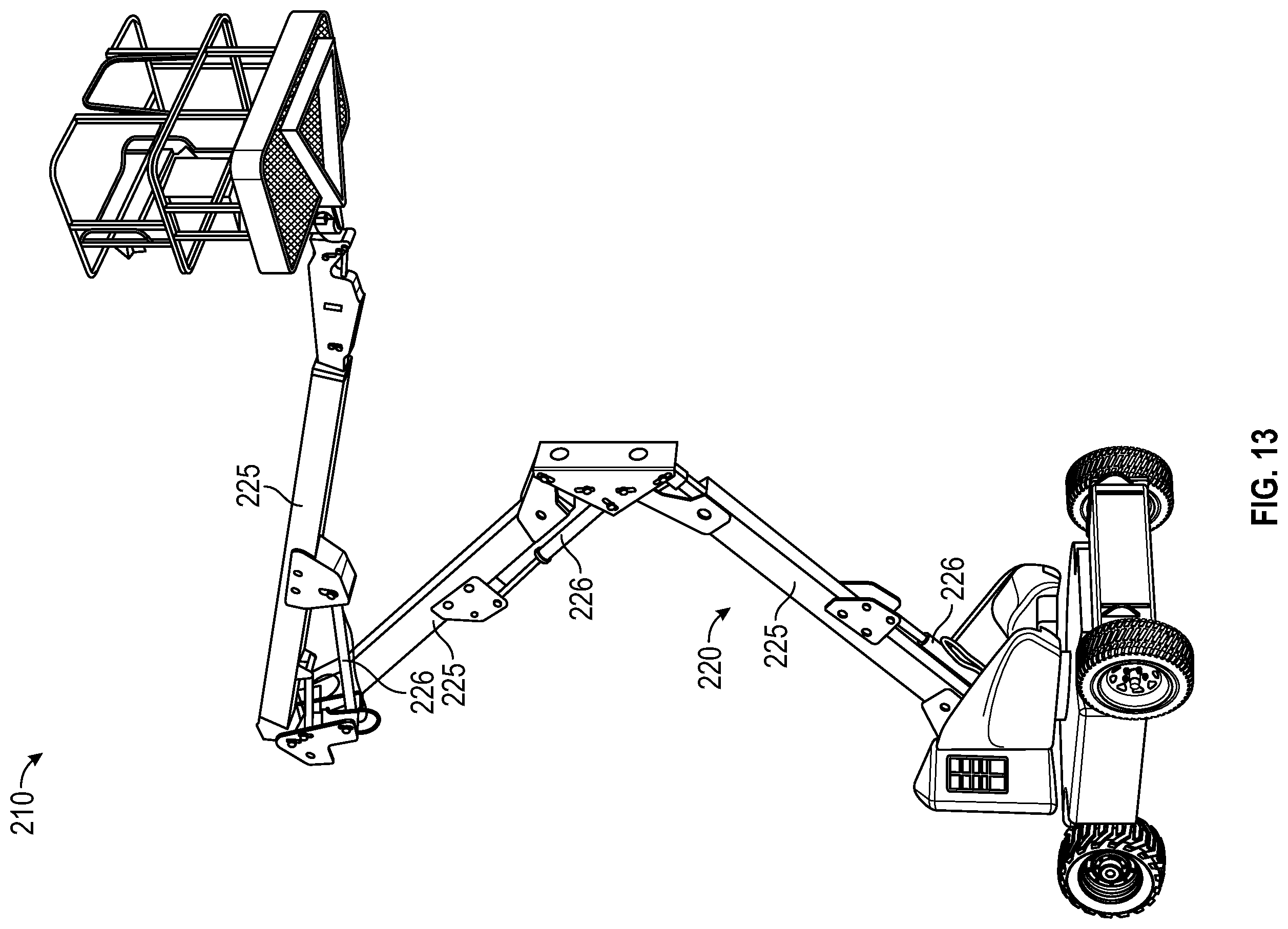 Patent US12552655 Figure 14 – Scissor lift descent control systems and methods