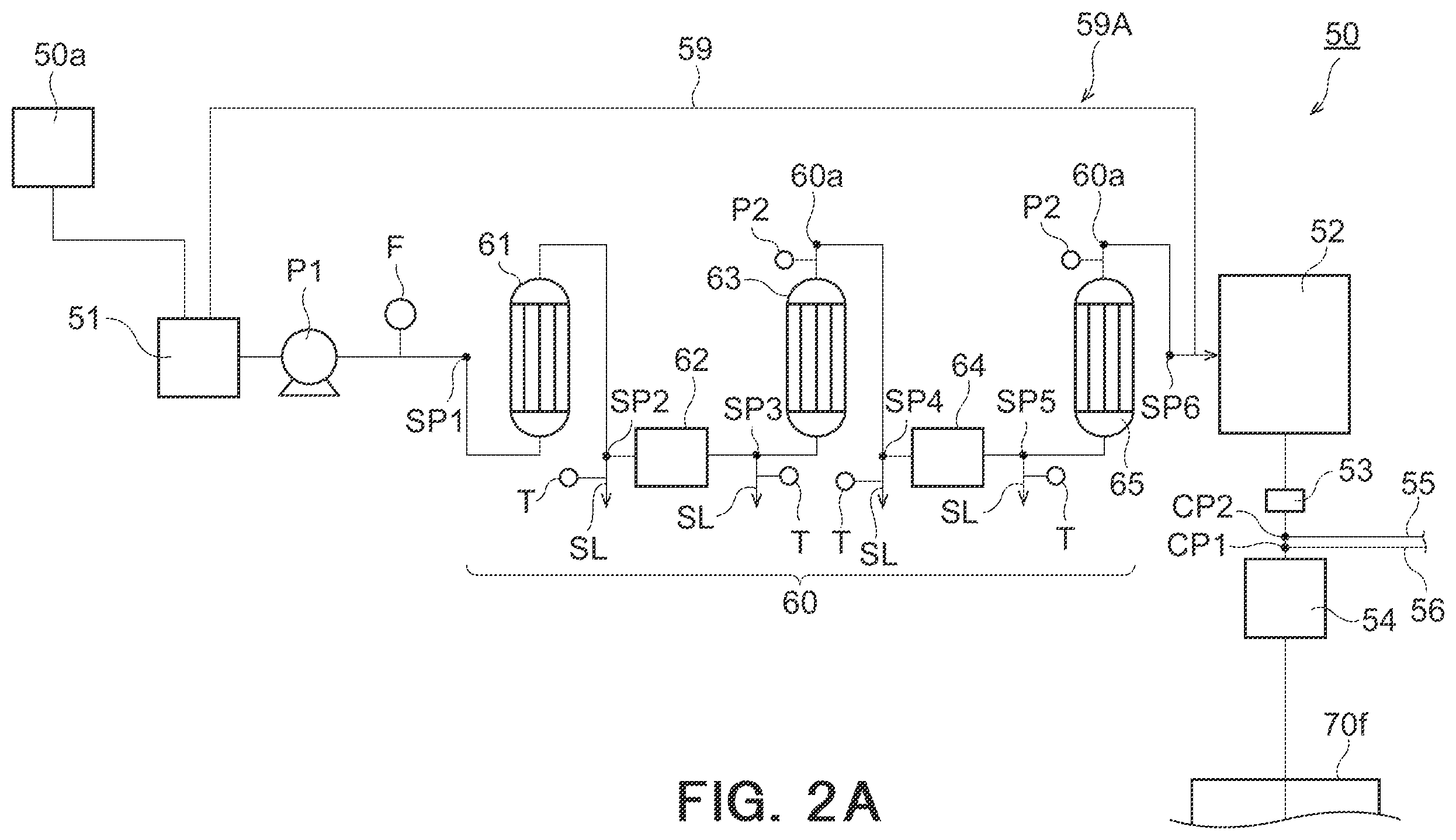 Patent US12552656 Figure 2 – Content-filling system and sterilizing method